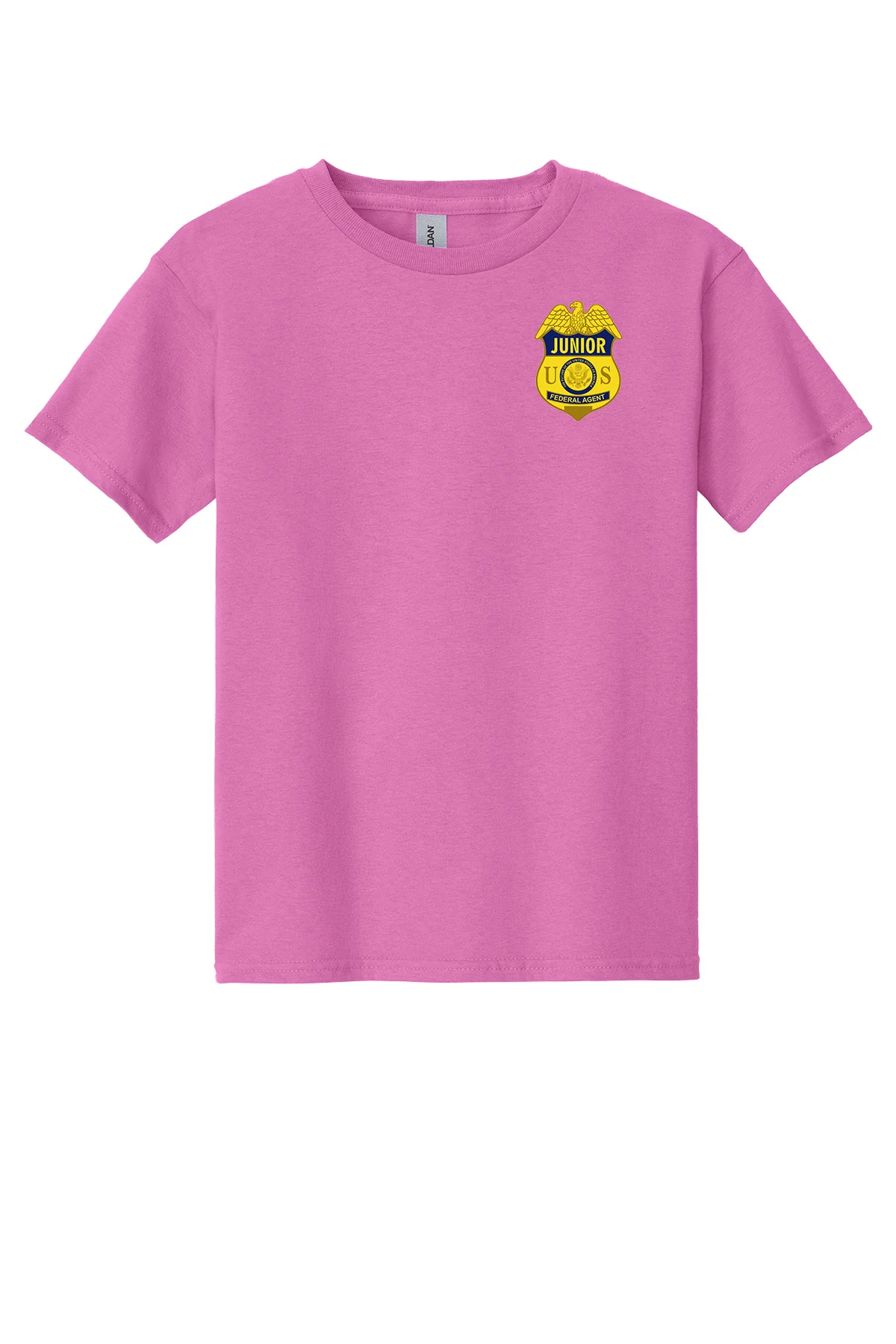 JUNIOR FEDERAL AGENT BADGE KID'S T-SHIRT - Image 5