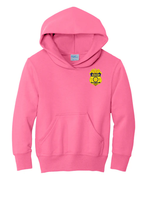 JUNIOR FEDERAL AGENT KID'S HOODED SWEATSHIRT-PC78YH - Image 3