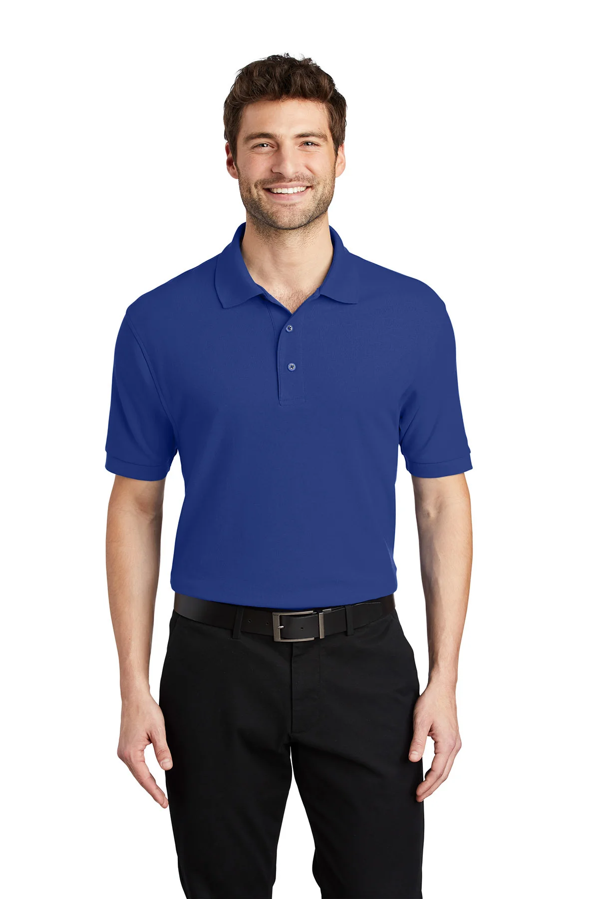 MEN'S PORT AUTHORITY POLO - K500 - Image 15