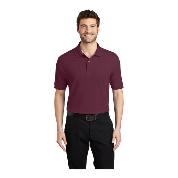 MEN'S TALL PORT AUTHORITY POLO - K500 - Image 12