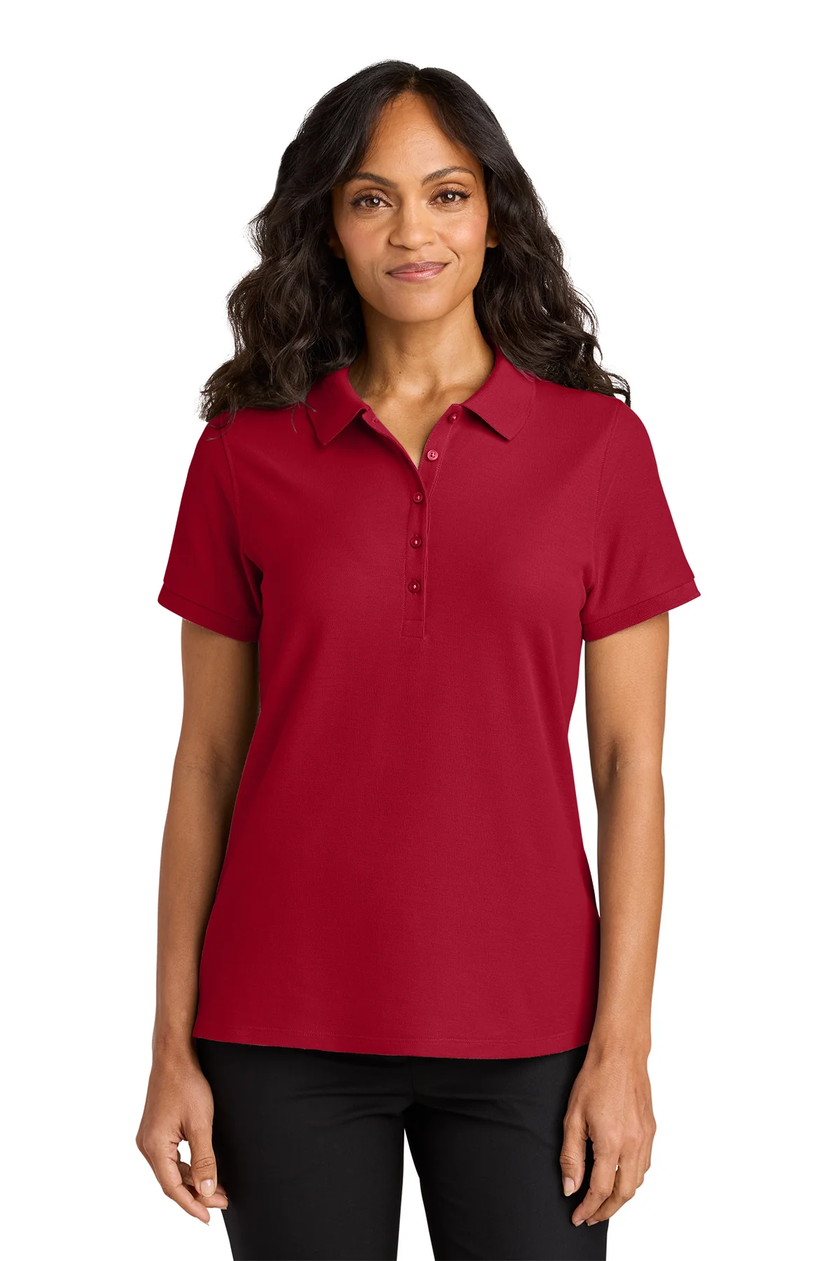 LK200 WOMEN'S PIQUE POLO - Image 5