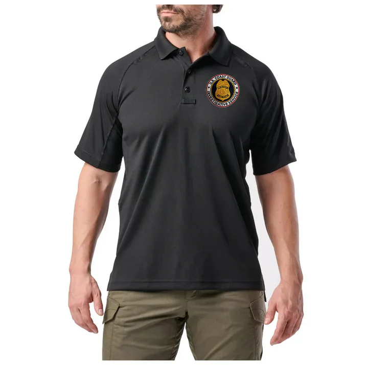 MEN'S 5.11 CGIS SEAL PERFORMANCE POLO - Image 2