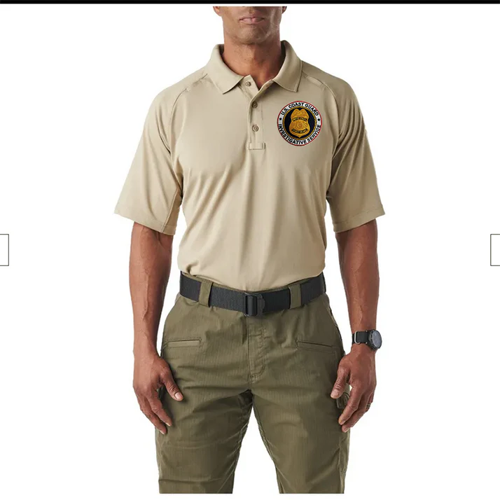 MEN'S 5.11 CGIS SEAL PERFORMANCE POLO - Image 5