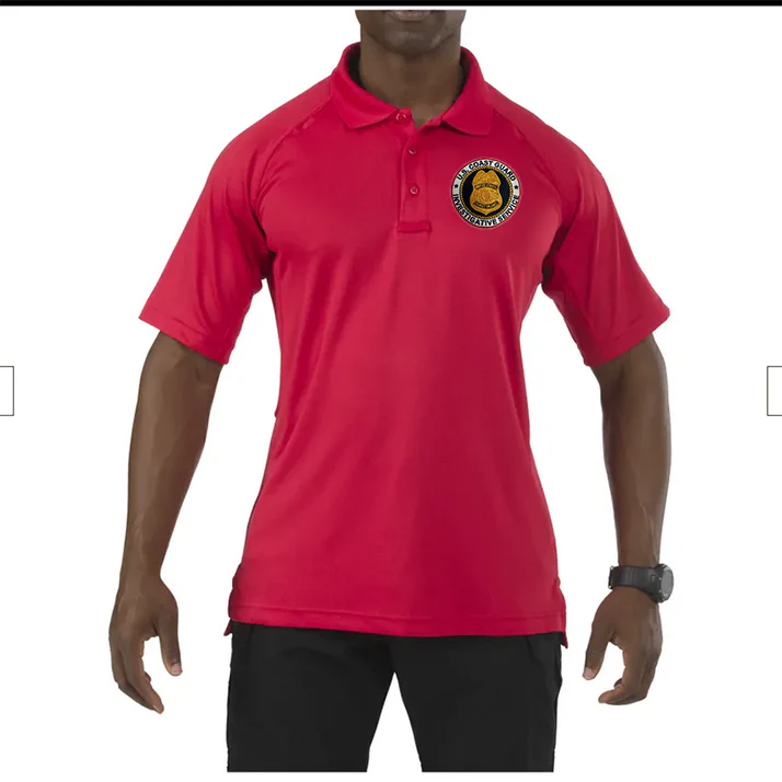 MEN'S 5.11 CGIS SEAL PERFORMANCE POLO - Image 6