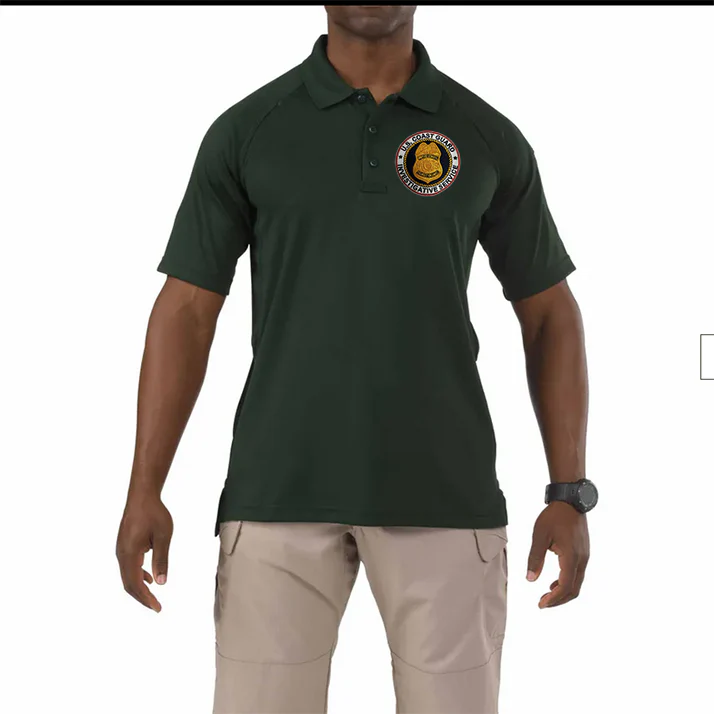 MEN'S 5.11 CGIS SEAL PERFORMANCE POLO - Image 8