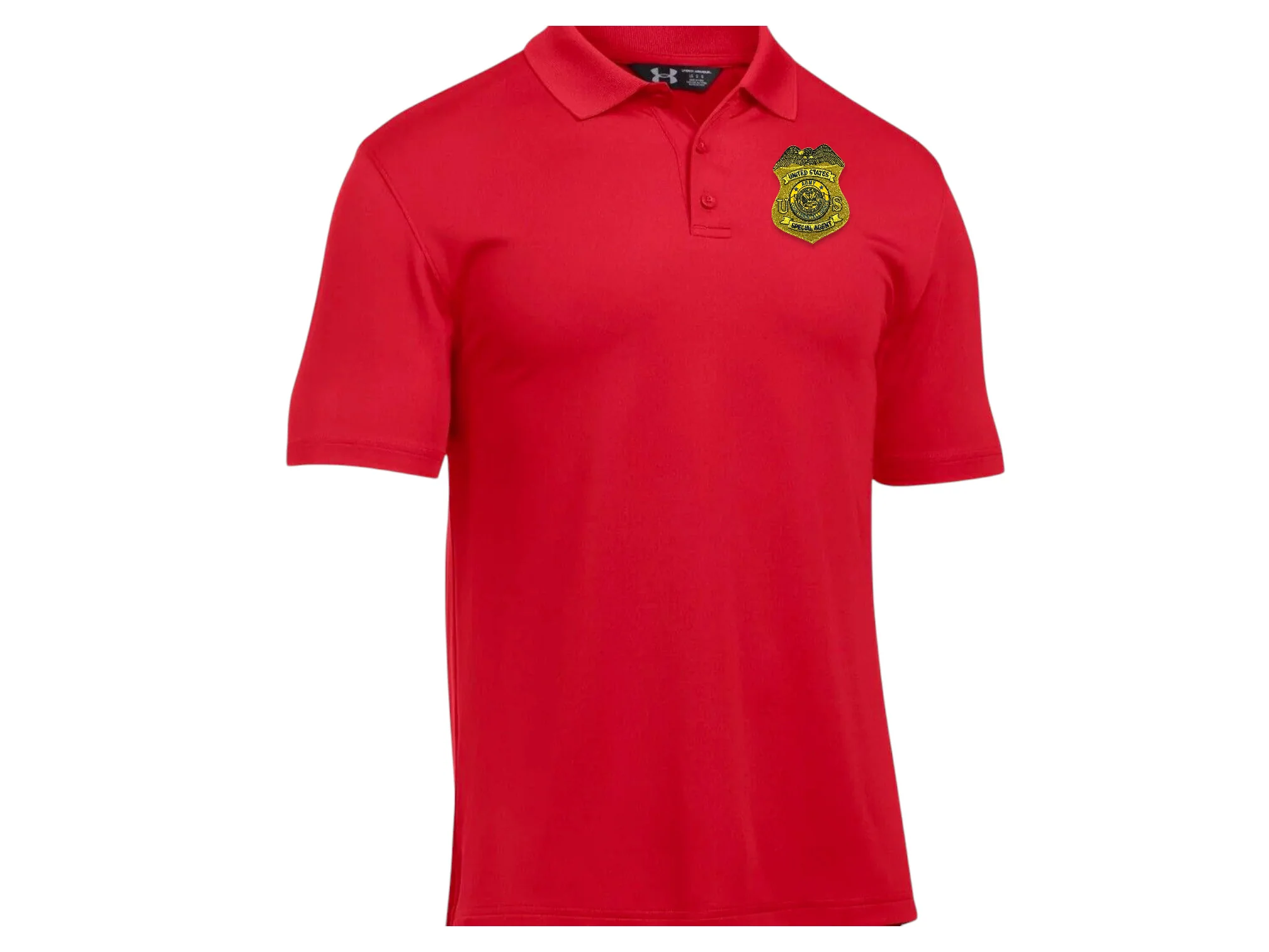 MEN'S ARMY CI SPECIAL AGENT BADGE UNDER ARMOUR TACTICAL POLO 2.0 - Image 4