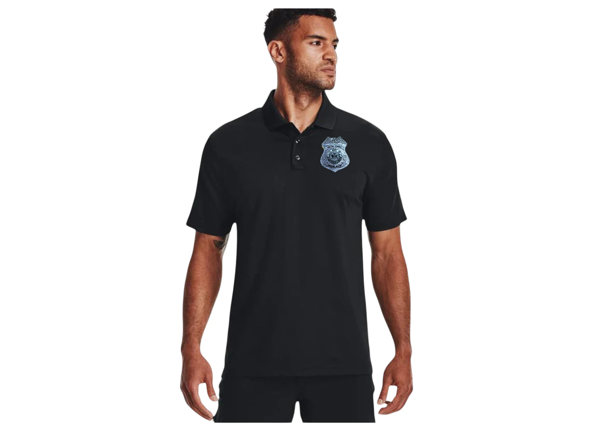 MEN'S ARMY CI SPECIAL AGENT BADGE UNDER ARMOUR TACTICAL POLO 2.0 - Image 7