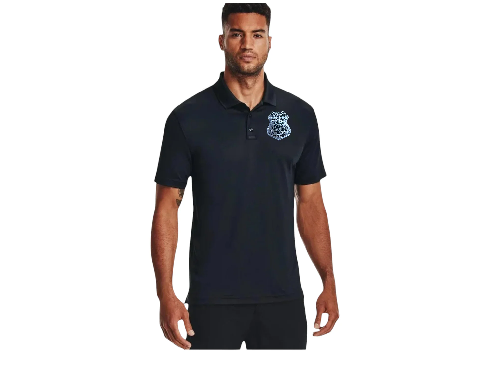 MEN'S ARMY CI SPECIAL AGENT BADGE UNDER ARMOUR TACTICAL POLO 2.0 - Image 8