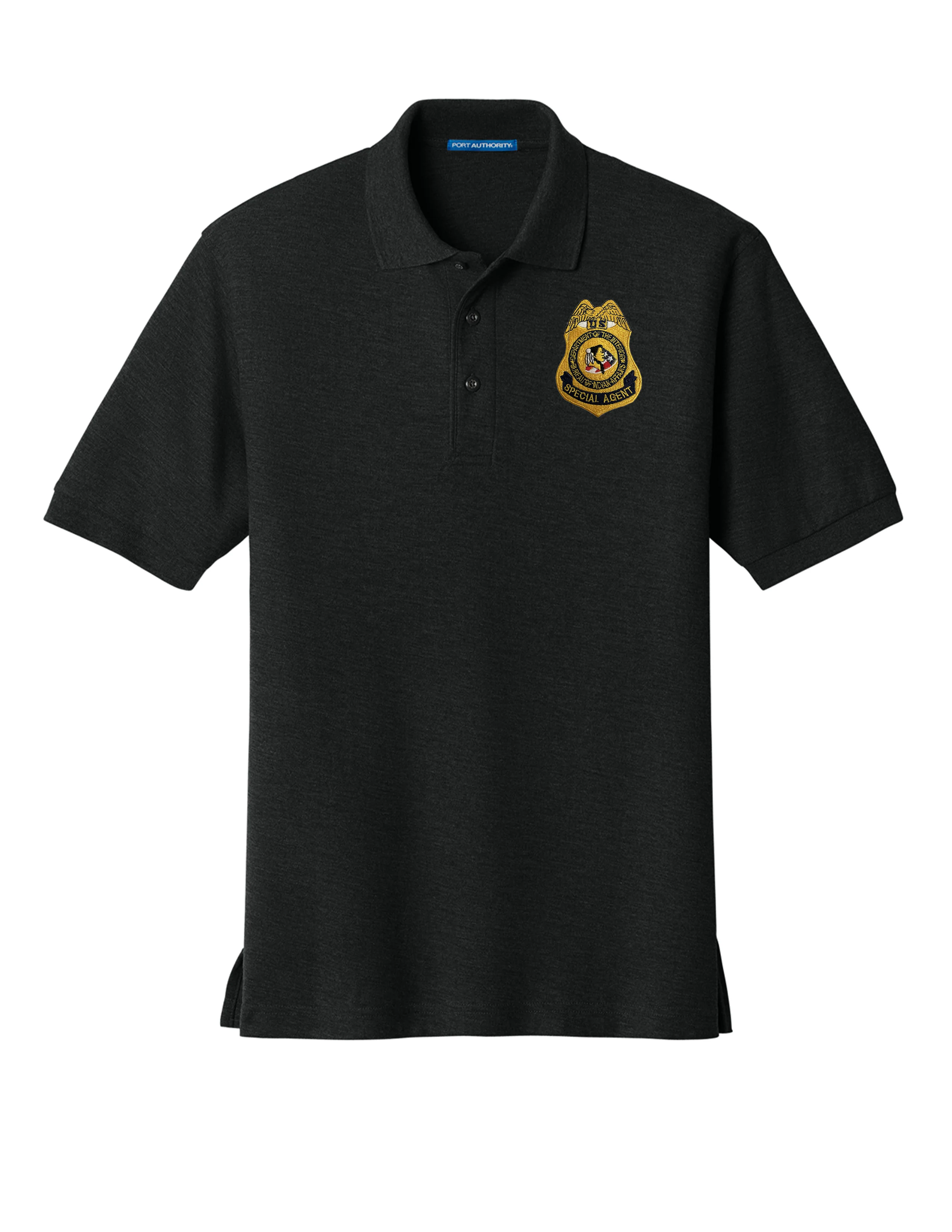 MEN'S BIA S/A BADGE PORT AUTORITY POLO-K500 - Image 2