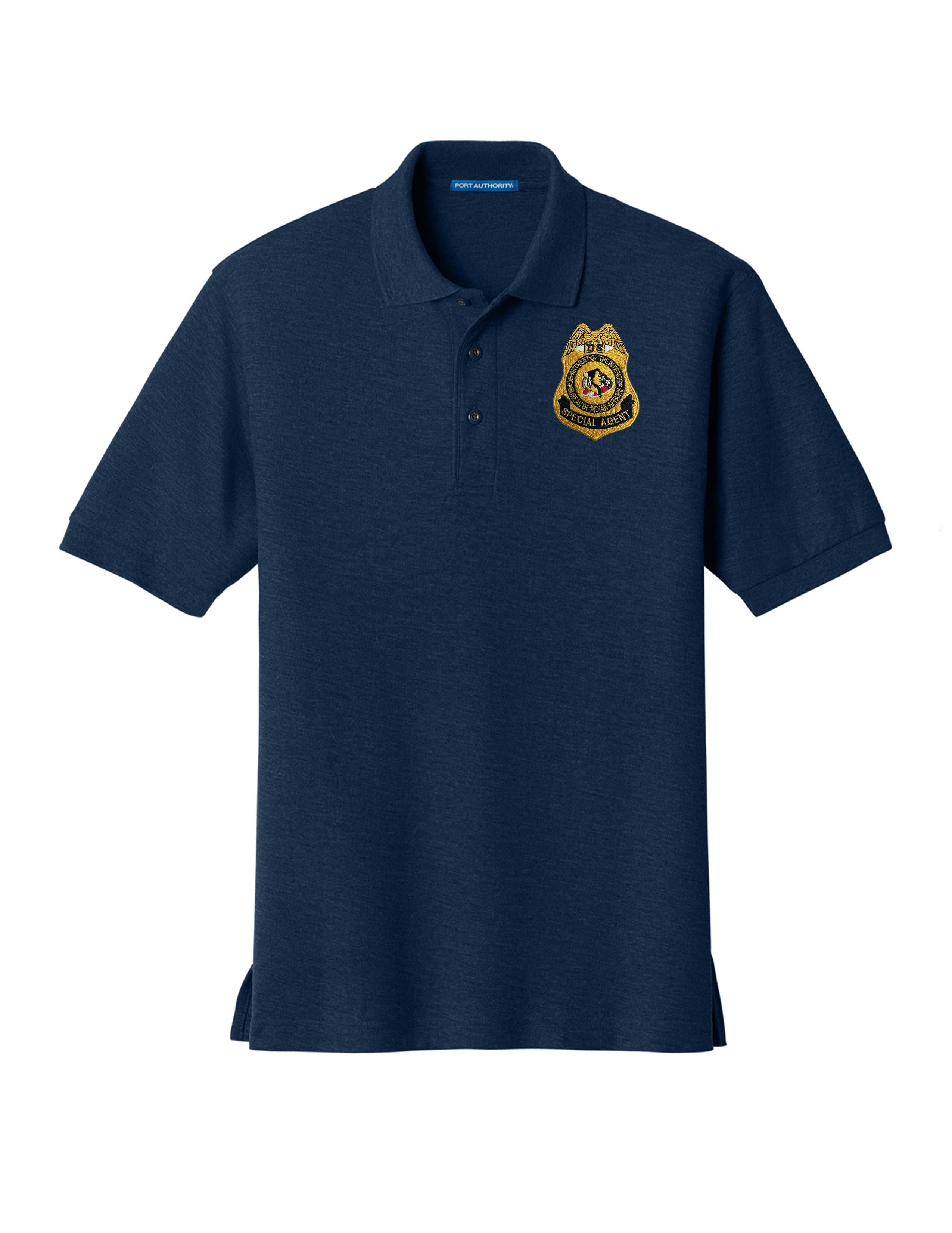 MEN'S BIA S/A BADGE PORT AUTORITY POLO-K500 - Image 3