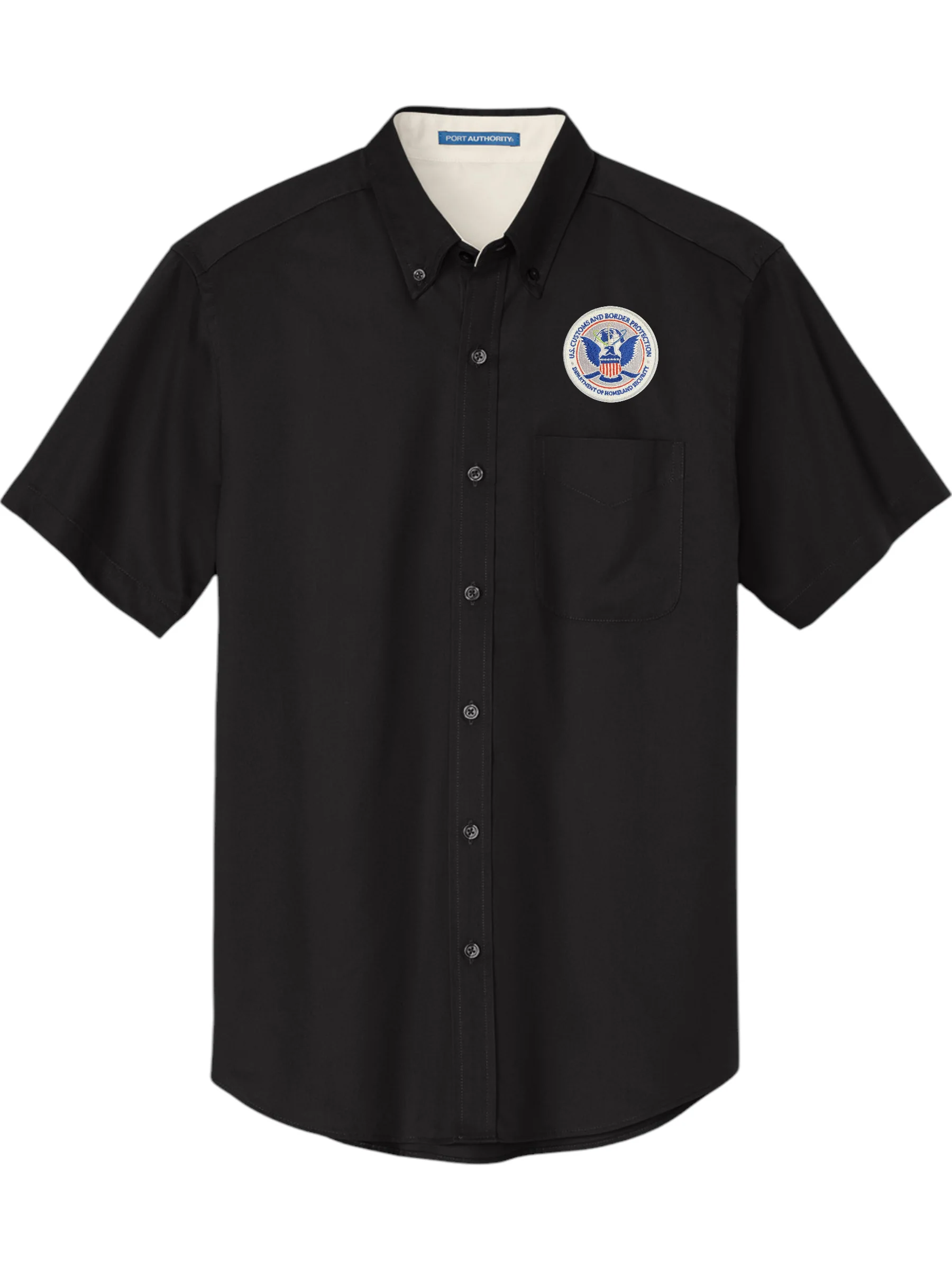 MEN'S CBP SEAL BUTTON UP DRESS SHIRT-S508 - Image 3