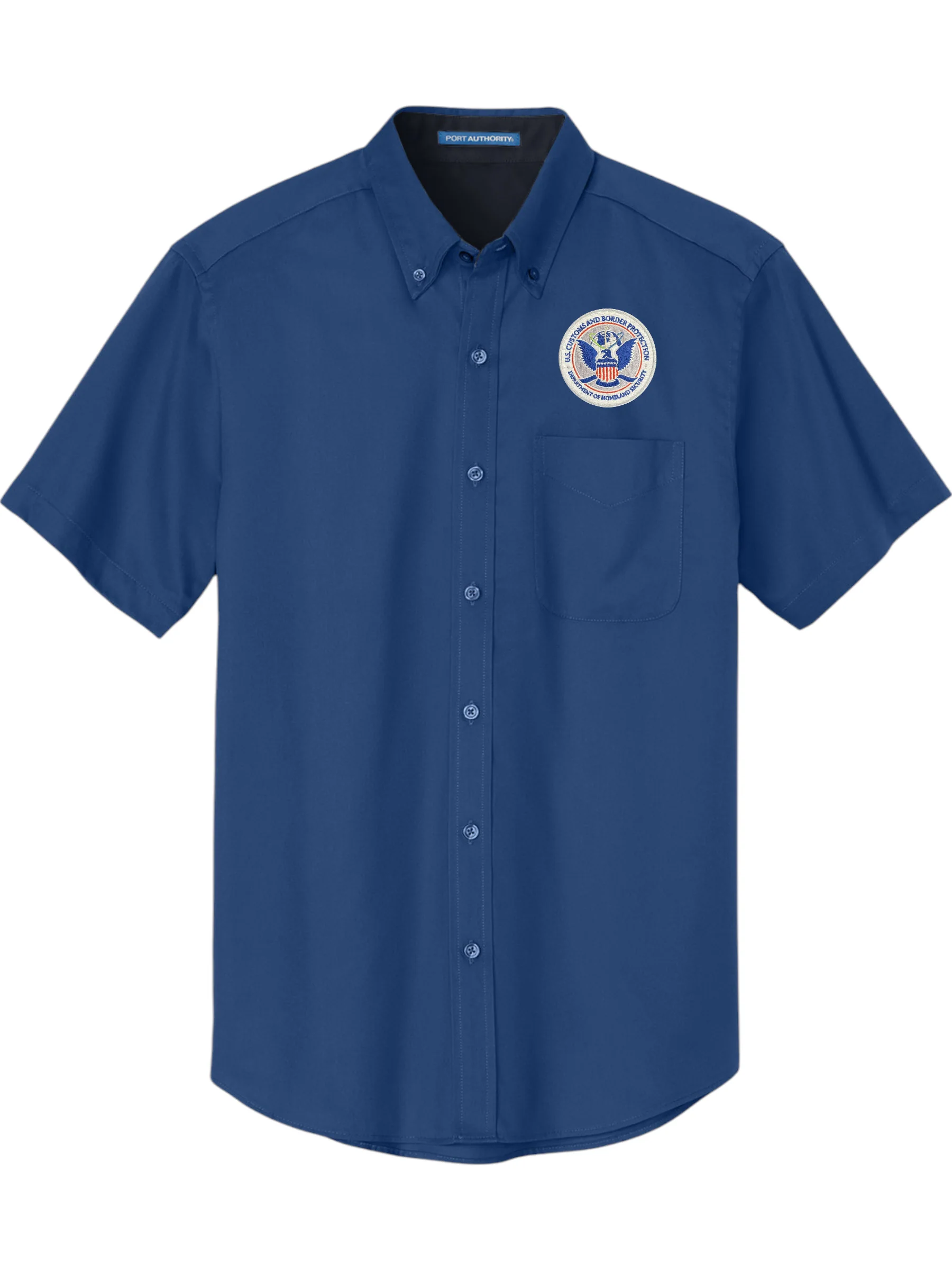 MEN'S CBP SEAL BUTTON UP DRESS SHIRT-S508 - Image 5