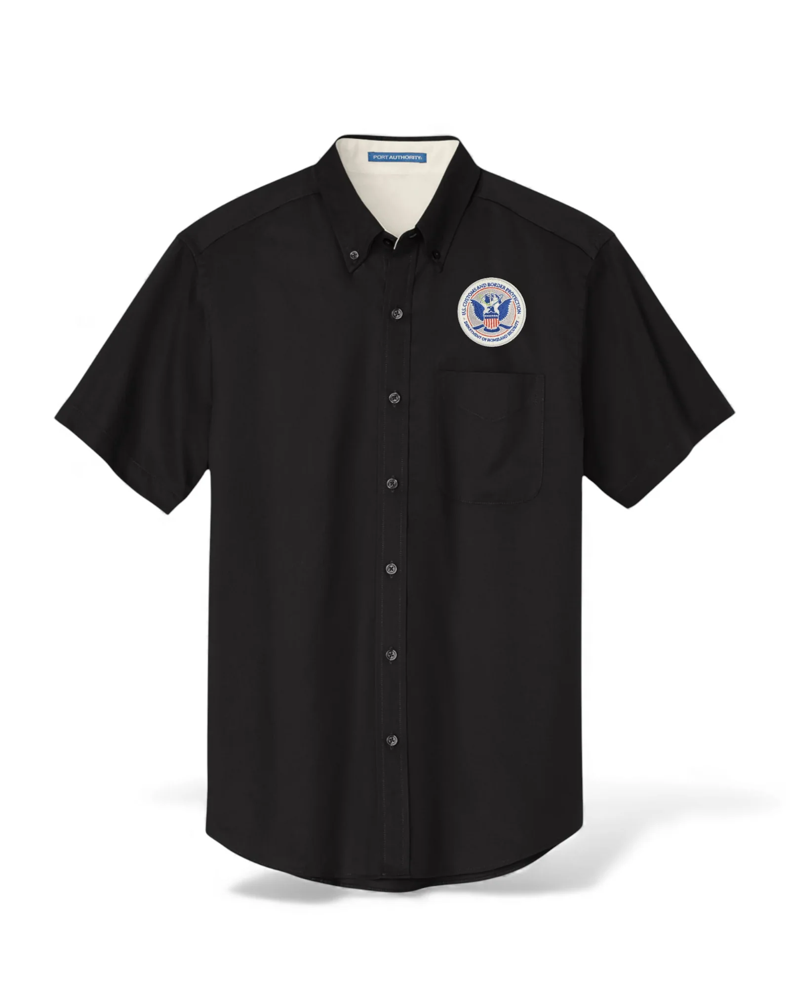 MEN'S CBP SEAL BUTTON UP DRESS SHIRT-S508