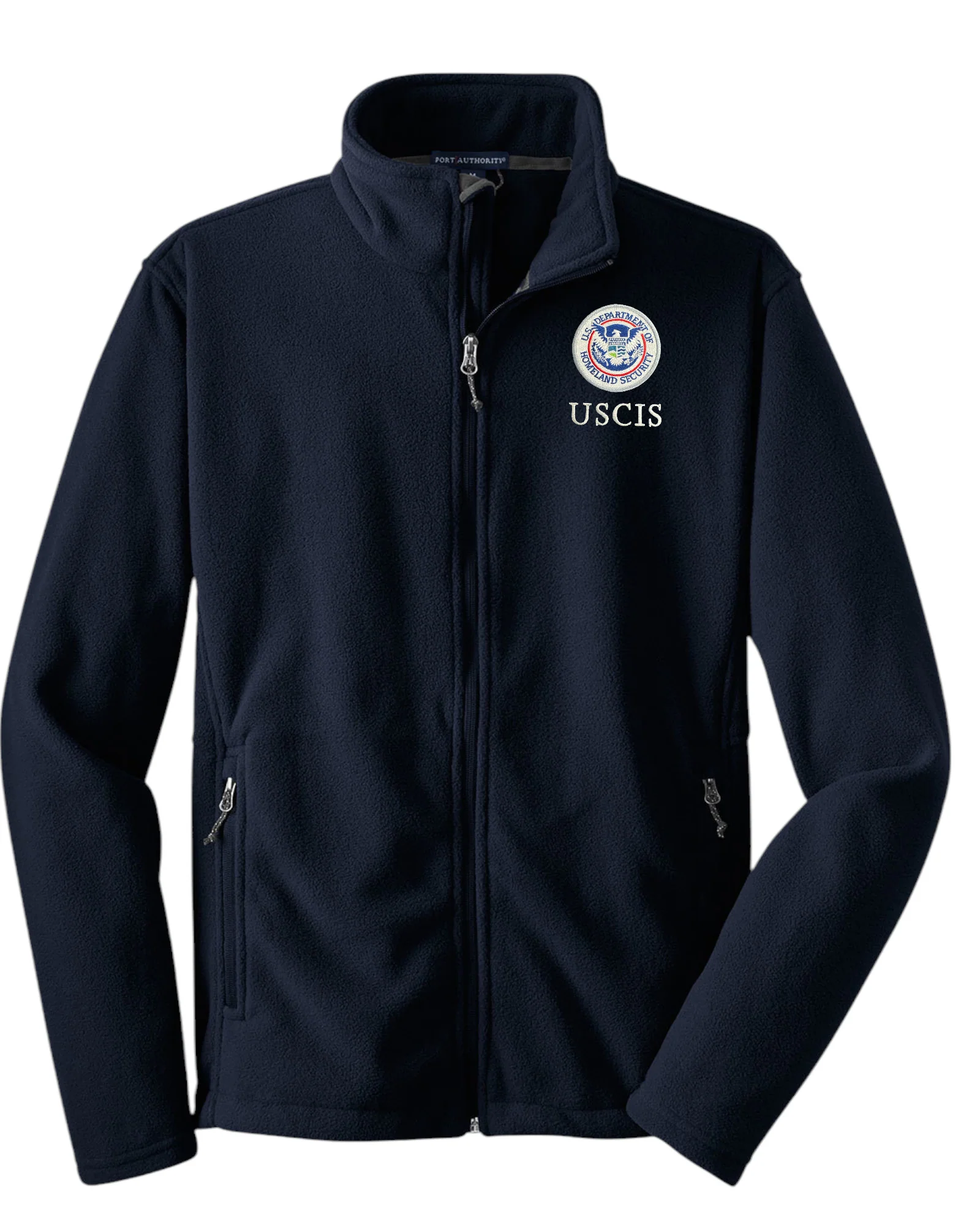 MEN'S USCIS FLEECE JACKET-F217 - Image 3