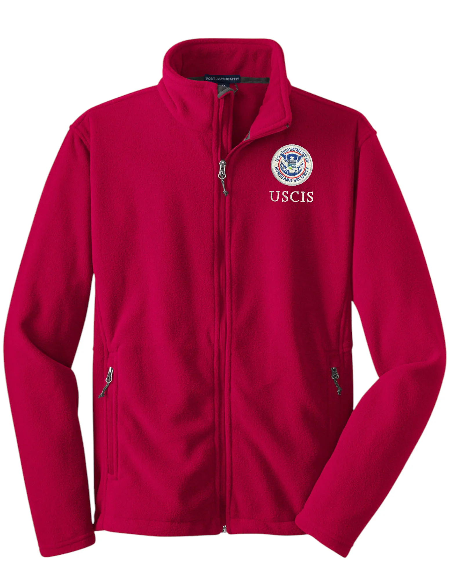 MEN'S USCIS FLEECE JACKET-F217 - Image 5