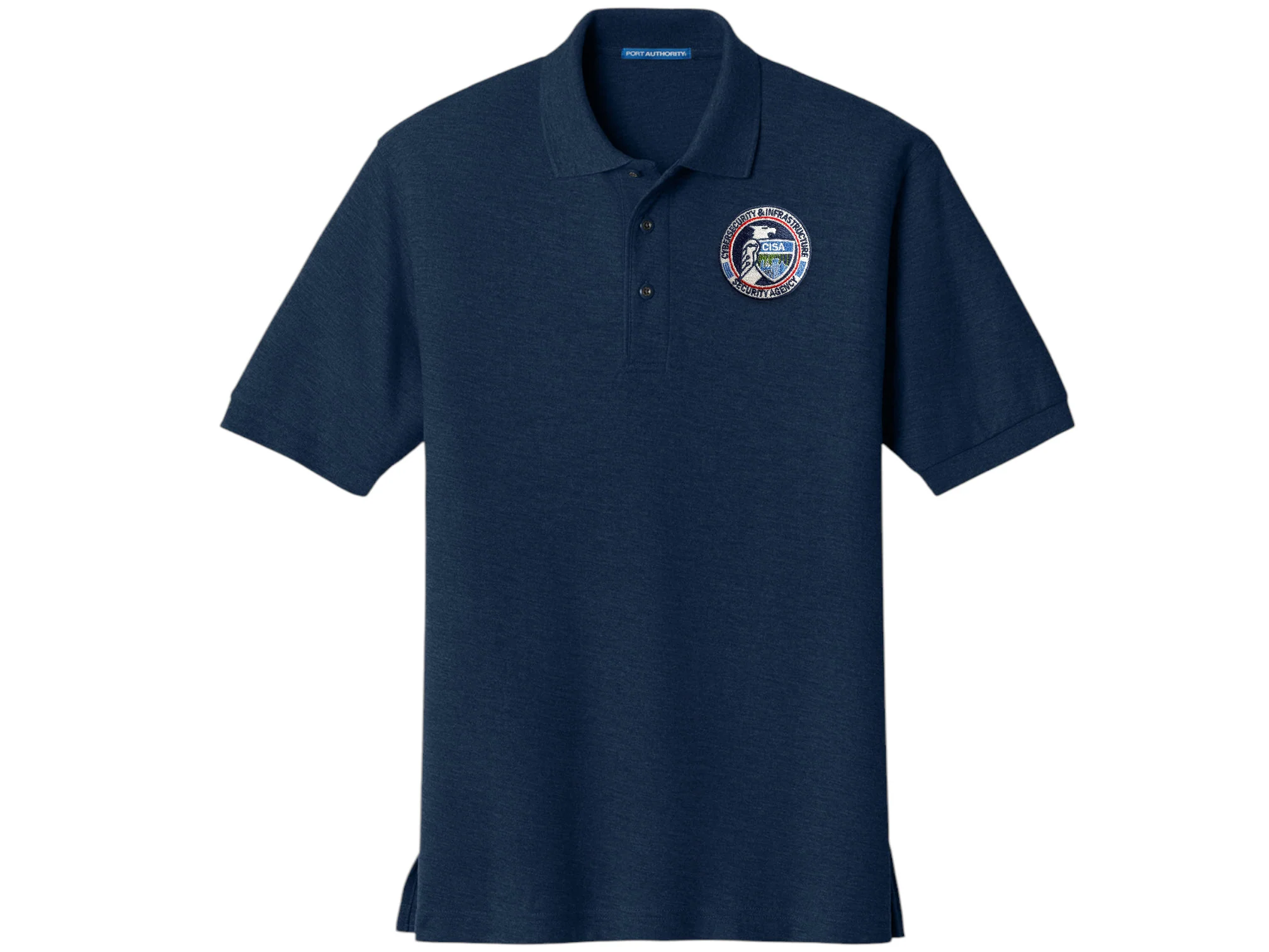 MEN'S CISA SEAL BADGE PORT AUTHORITY POLO - K500