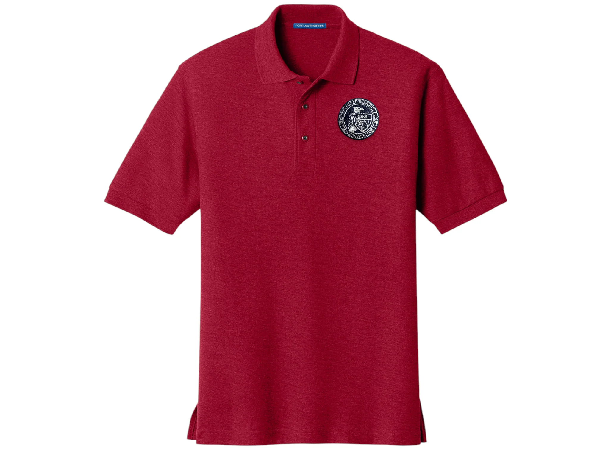 MEN'S CISA SEAL BADGE PORT AUTHORITY POLO - K500 - Image 12