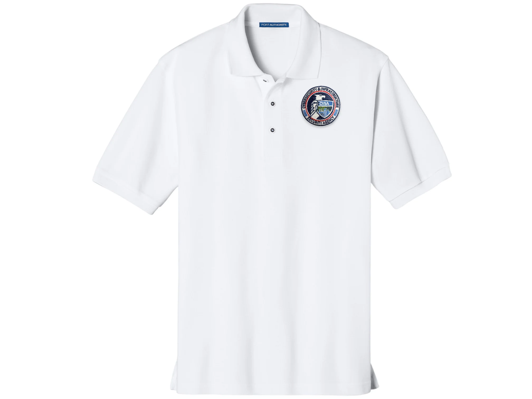 MEN'S CISA SEAL BADGE PORT AUTHORITY POLO - K500 - Image 16