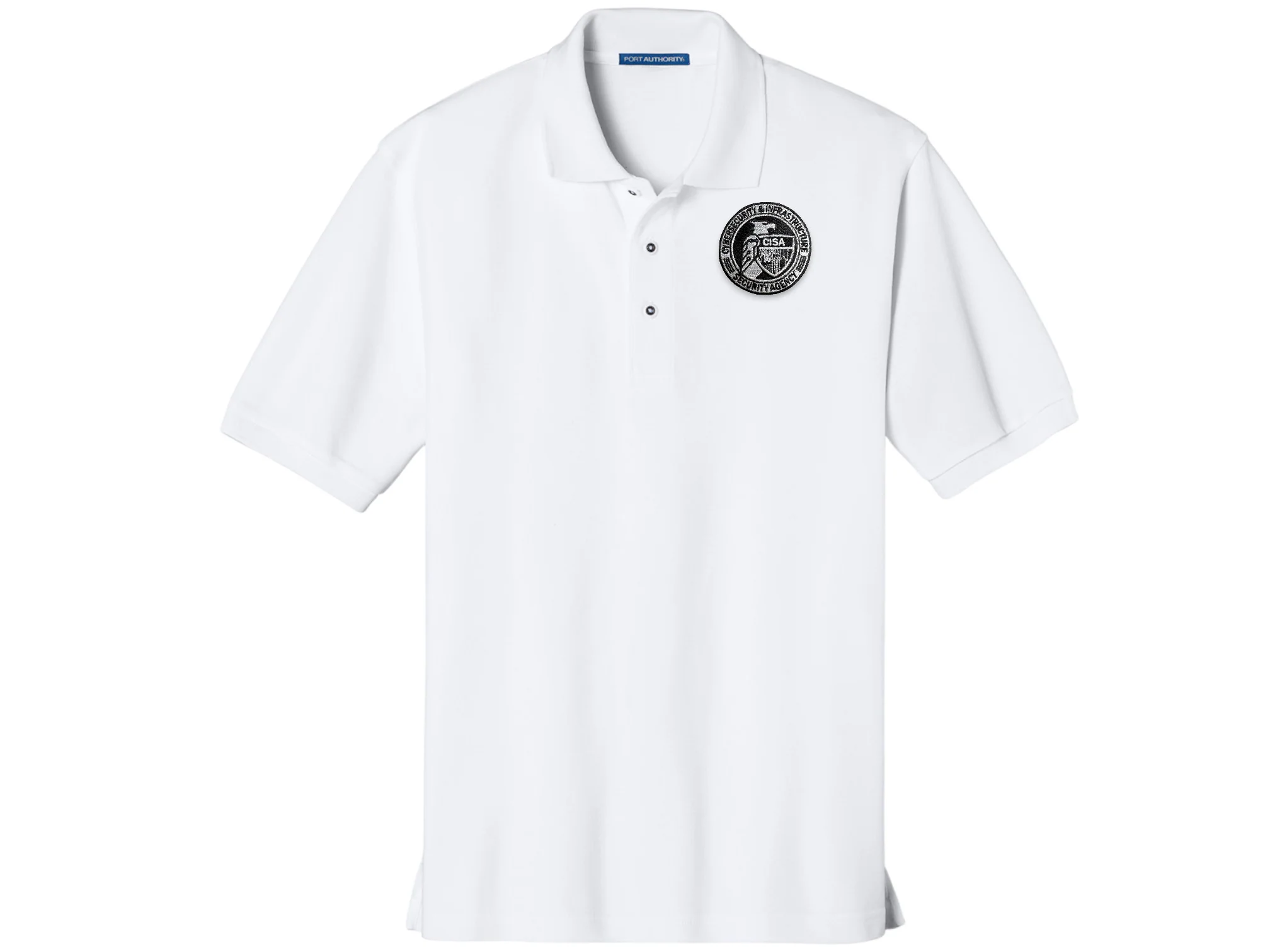 MEN'S CISA SEAL BADGE PORT AUTHORITY POLO - K500 - Image 17