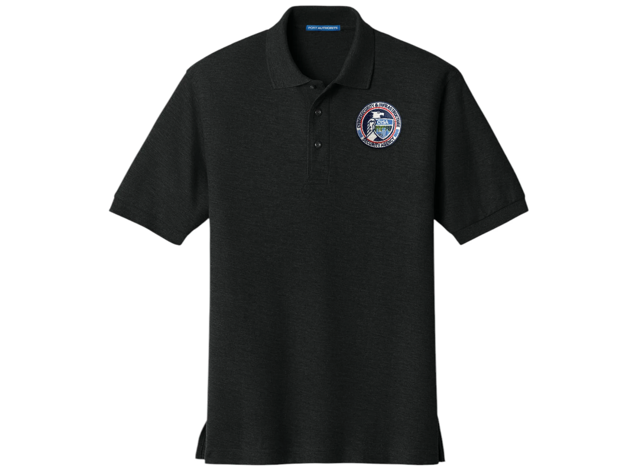 MEN'S CISA SEAL BADGE PORT AUTHORITY POLO - K500 - Image 2