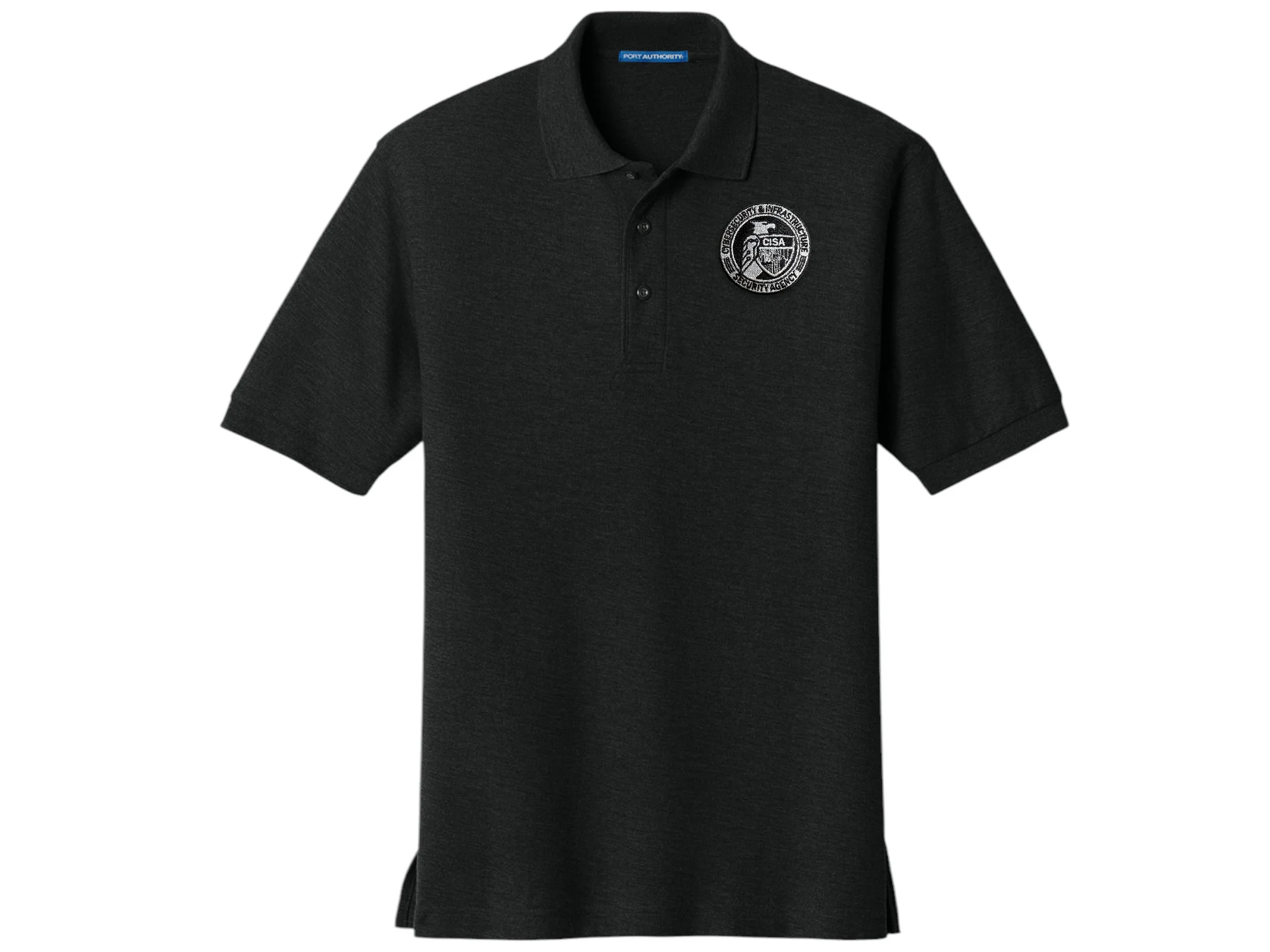 MEN'S CISA SEAL BADGE PORT AUTHORITY POLO - K500 - Image 3