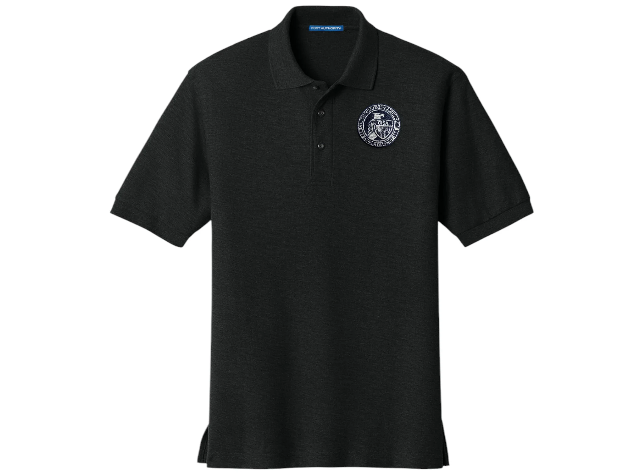 MEN'S CISA SEAL BADGE PORT AUTHORITY POLO - K500 - Image 4