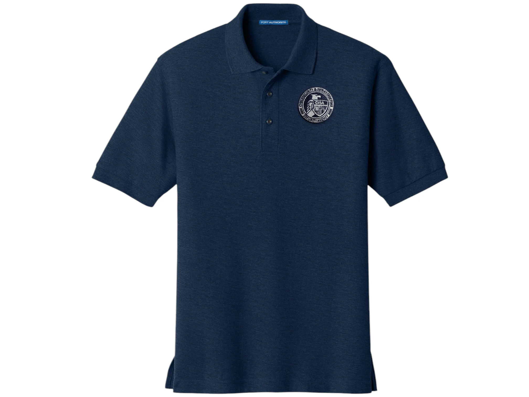 MEN'S CISA SEAL BADGE PORT AUTHORITY POLO - K500 - Image 6