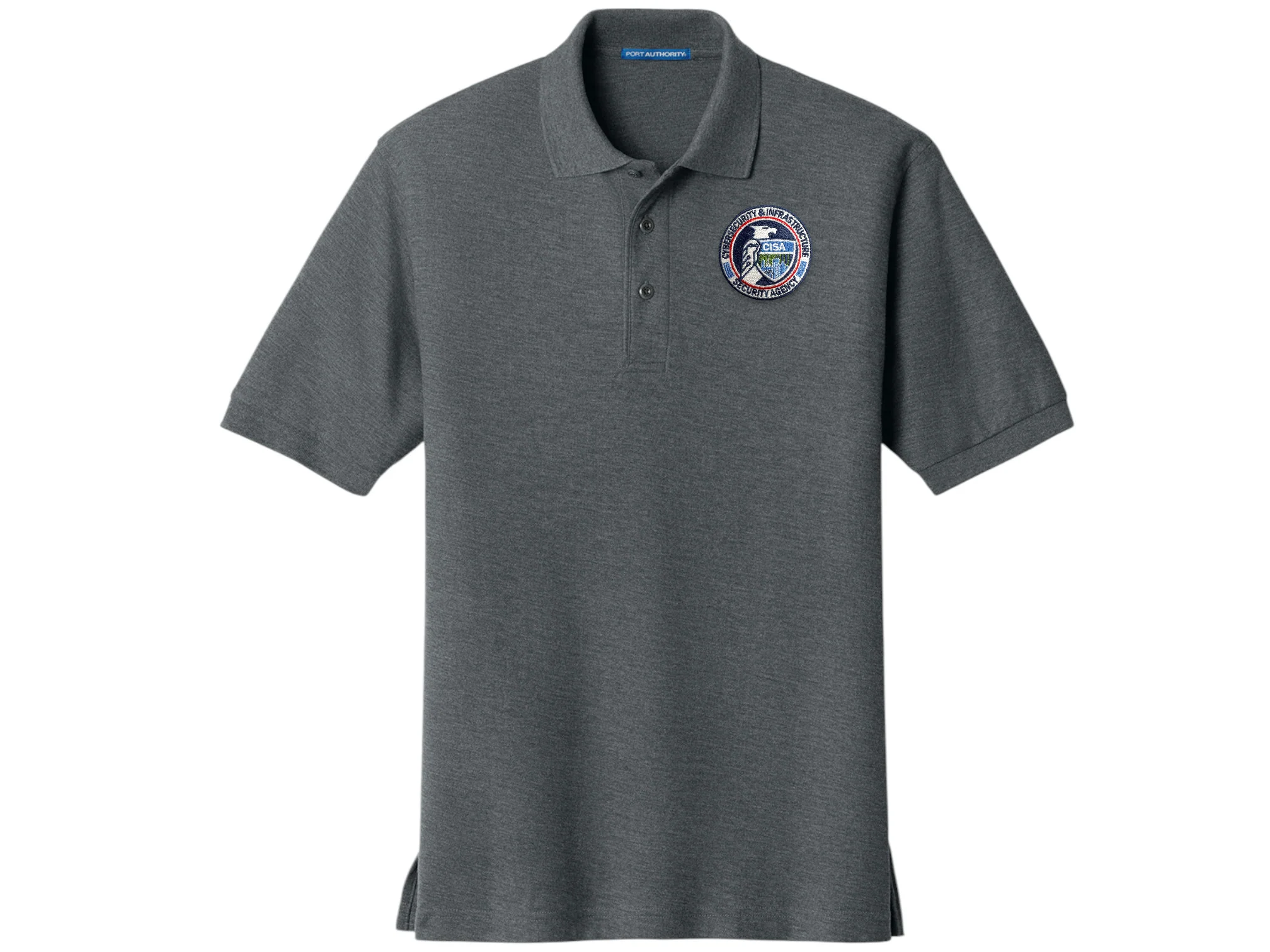MEN'S CISA SEAL BADGE PORT AUTHORITY POLO - K500 - Image 7