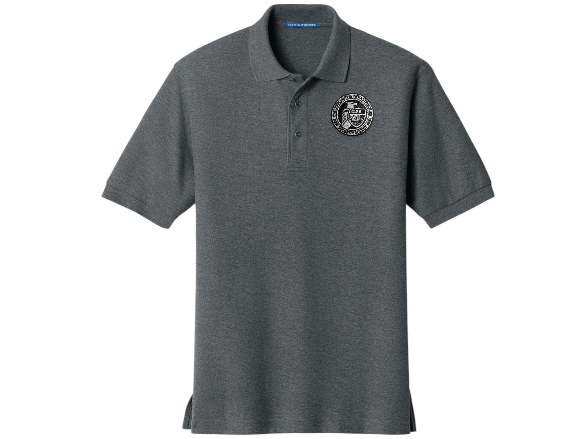 MEN'S CISA SEAL BADGE PORT AUTHORITY POLO - K500 - Image 8