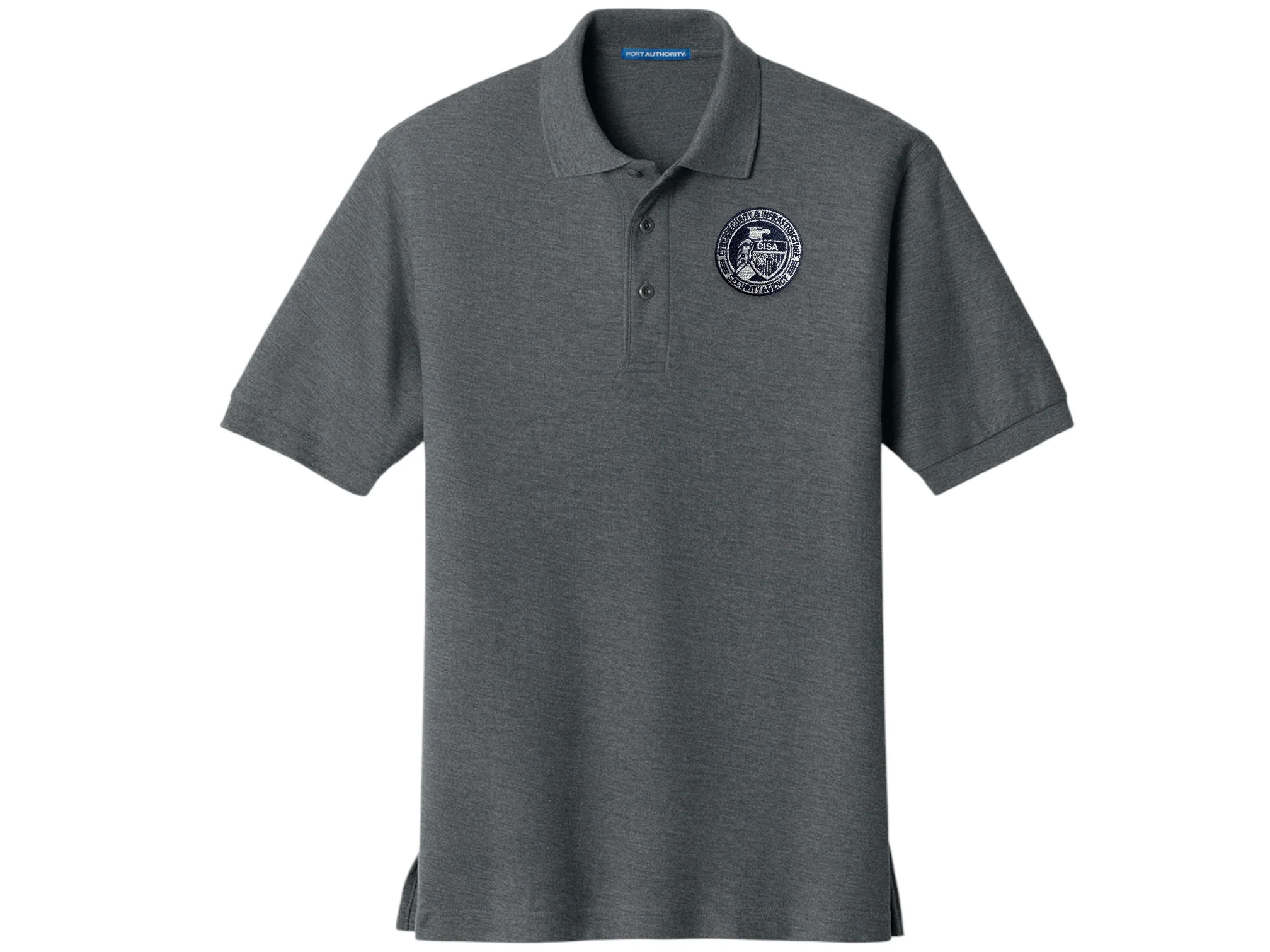 MEN'S CISA SEAL BADGE PORT AUTHORITY POLO - K500 - Image 9