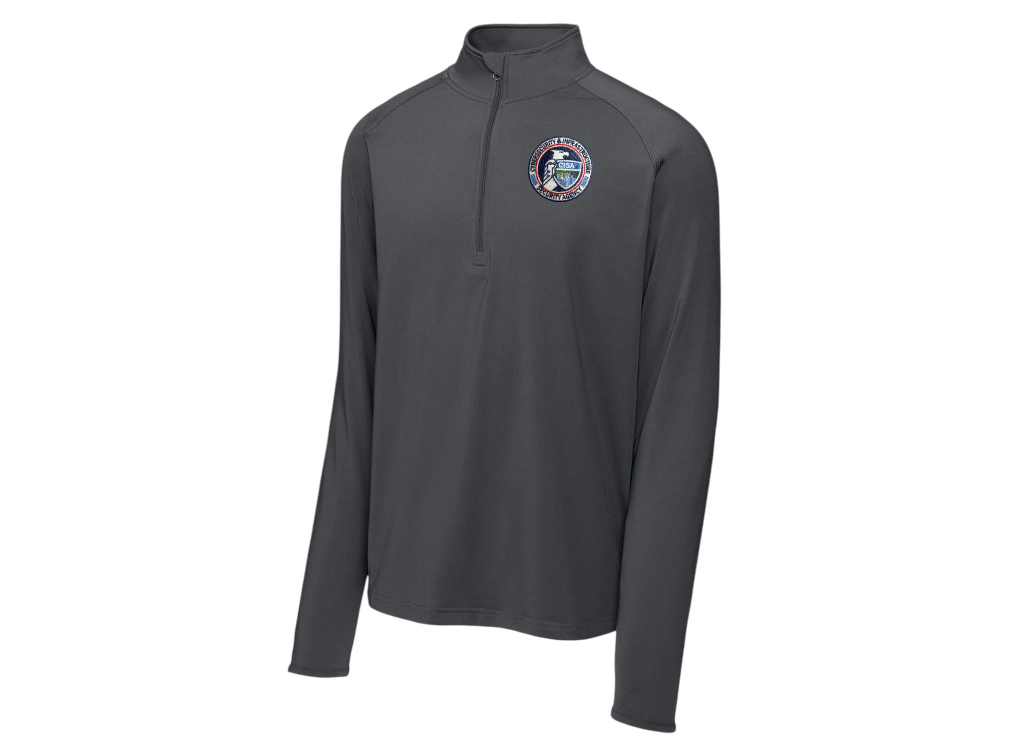 MEN'S CISA SEAL SPORT TEK SPORT WICK STRETCH 1/2 ZIP PULLOVER-ST850 - Image 10