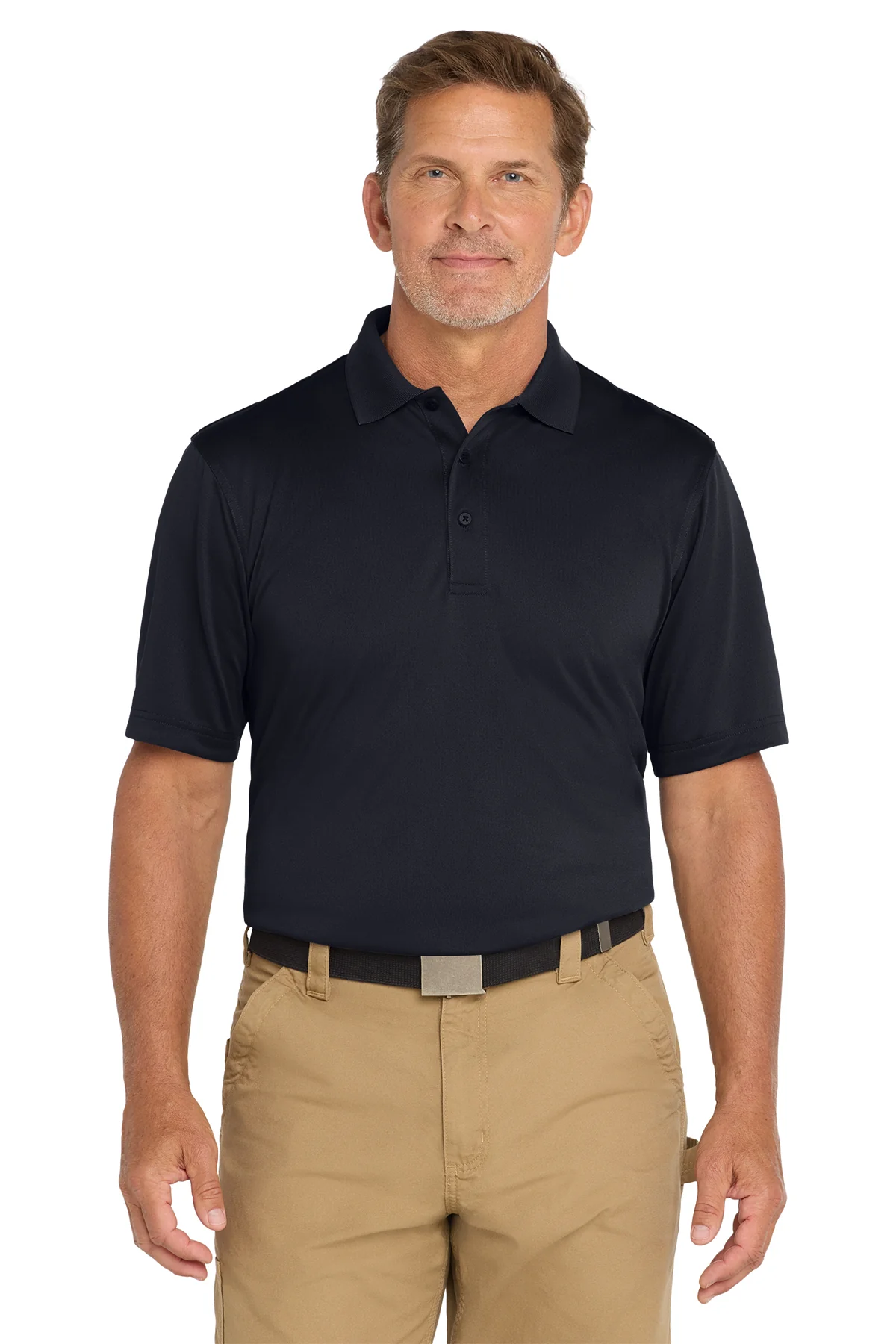 CLEARANCE MEN'S CORNERSTONE SELECT SNAP-PROOF POLO-CS412