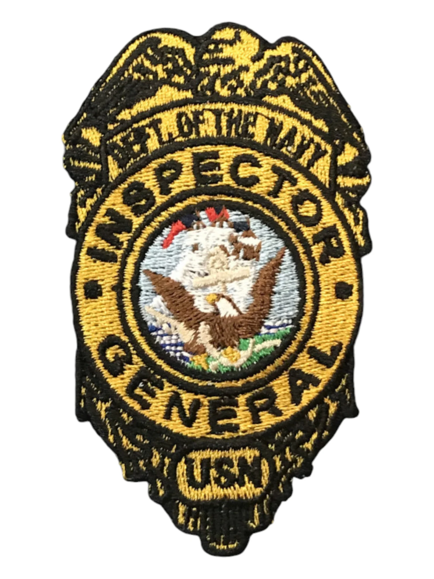 MEN'S DEPT OF NAVY OIG BADGE PORT AUTHORITY POLO - K500 - Image 2