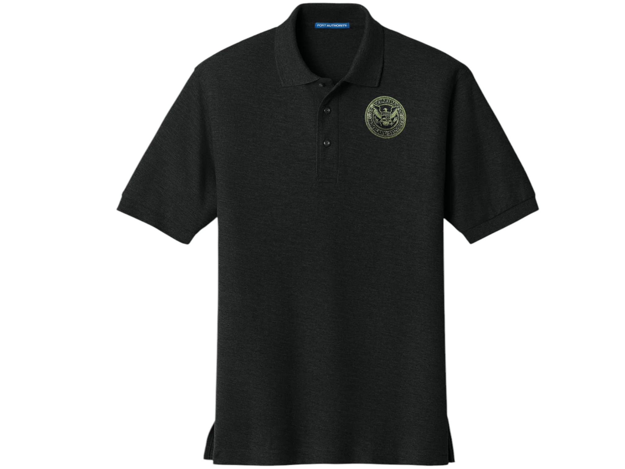 MEN'S COTTON POLO DHS SEAL EMBROIDERED - Image 2