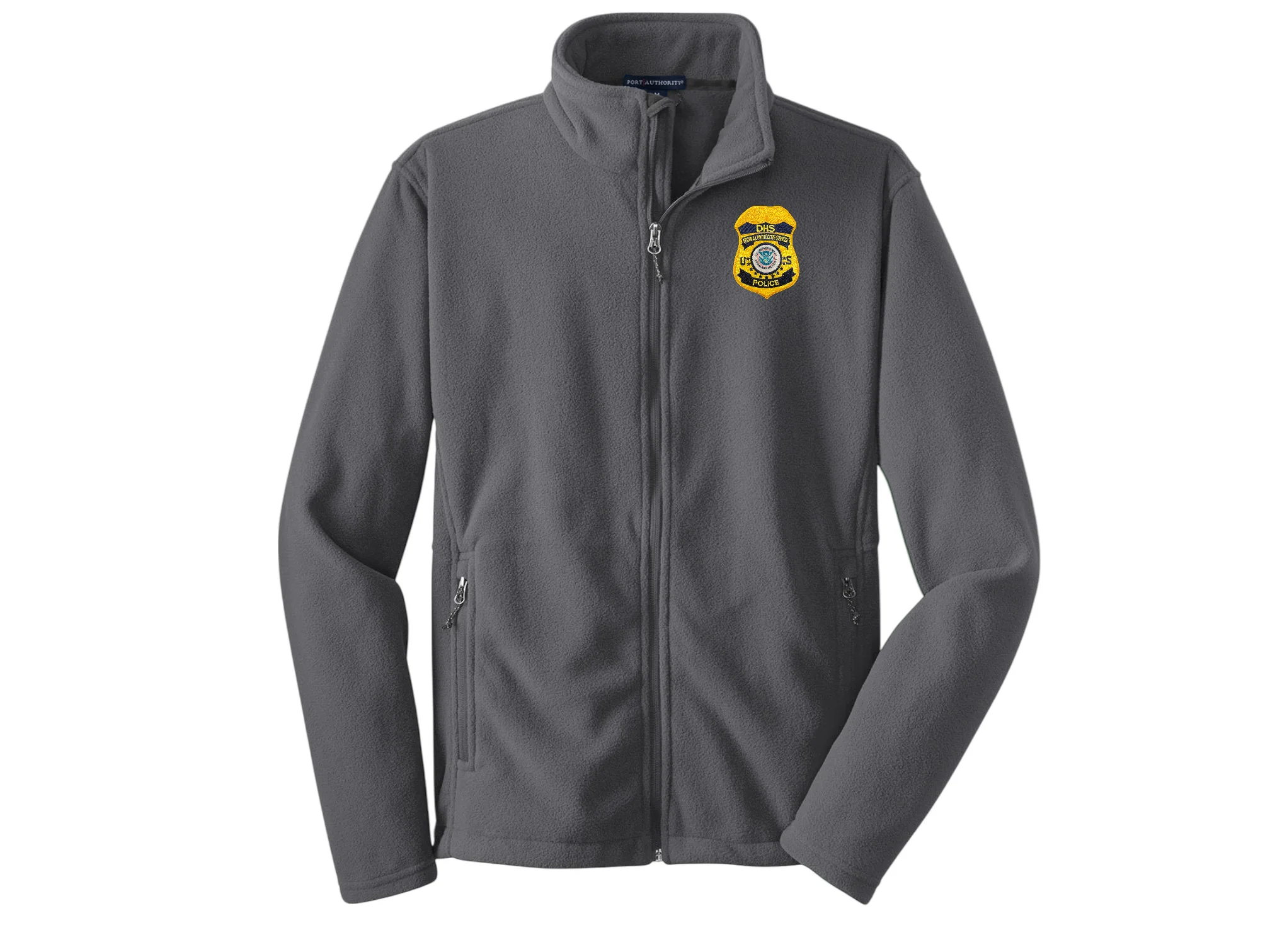 MEN'S DHS FPS BADGE FLEECE FULL ZIP JACKET-F217 - Image 10