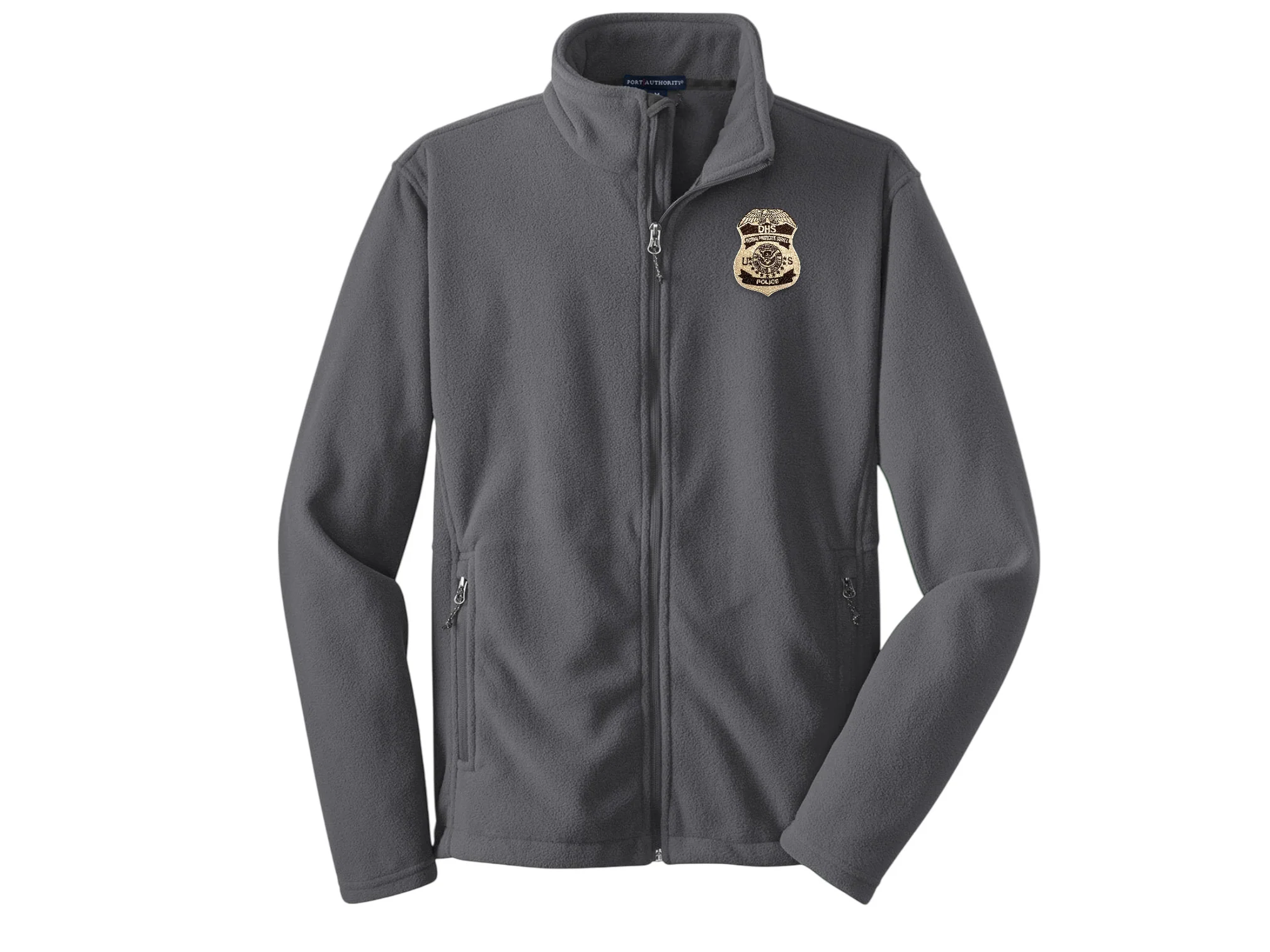 MEN'S DHS FPS BADGE FLEECE FULL ZIP JACKET-F217 - Image 12