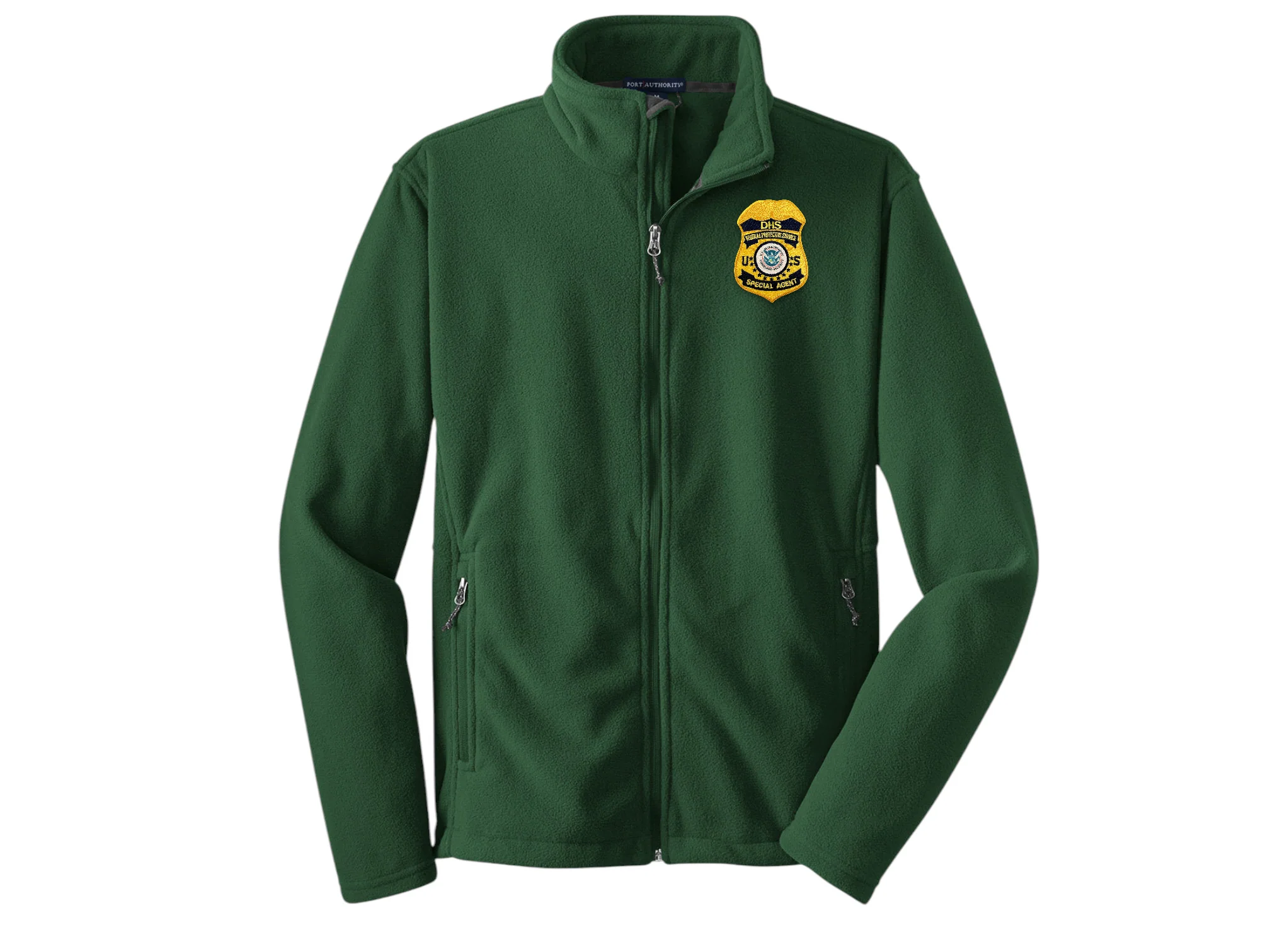 MEN'S DHS FPS BADGE FLEECE FULL ZIP JACKET-F217 - Image 19