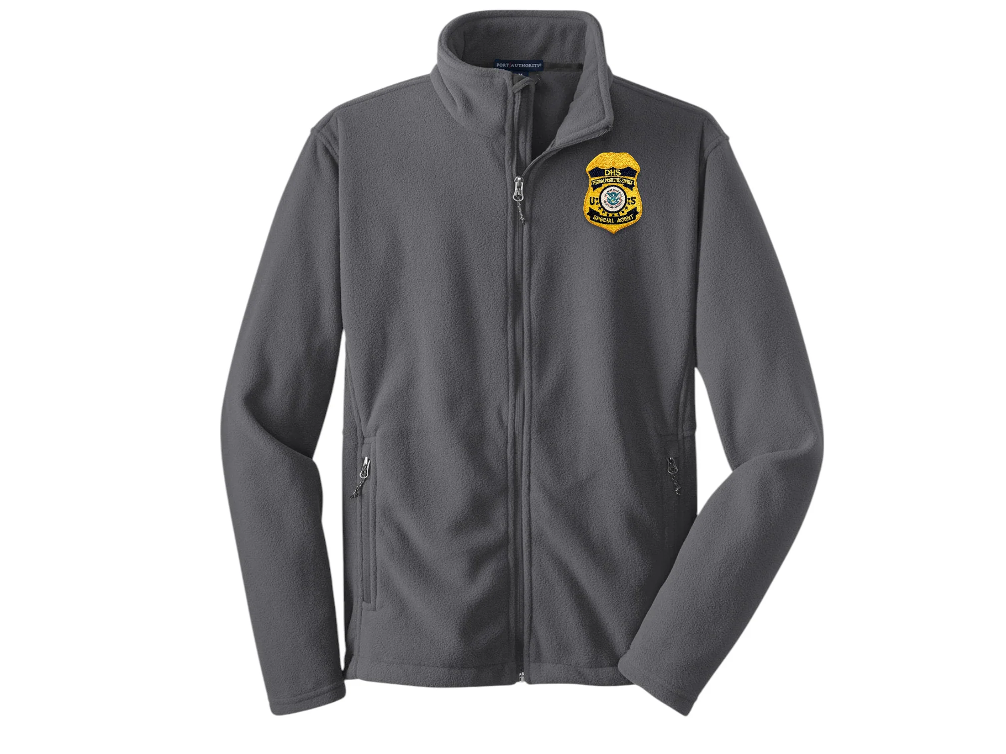 MEN'S DHS FPS BADGE FLEECE FULL ZIP JACKET-F217 - Image 22