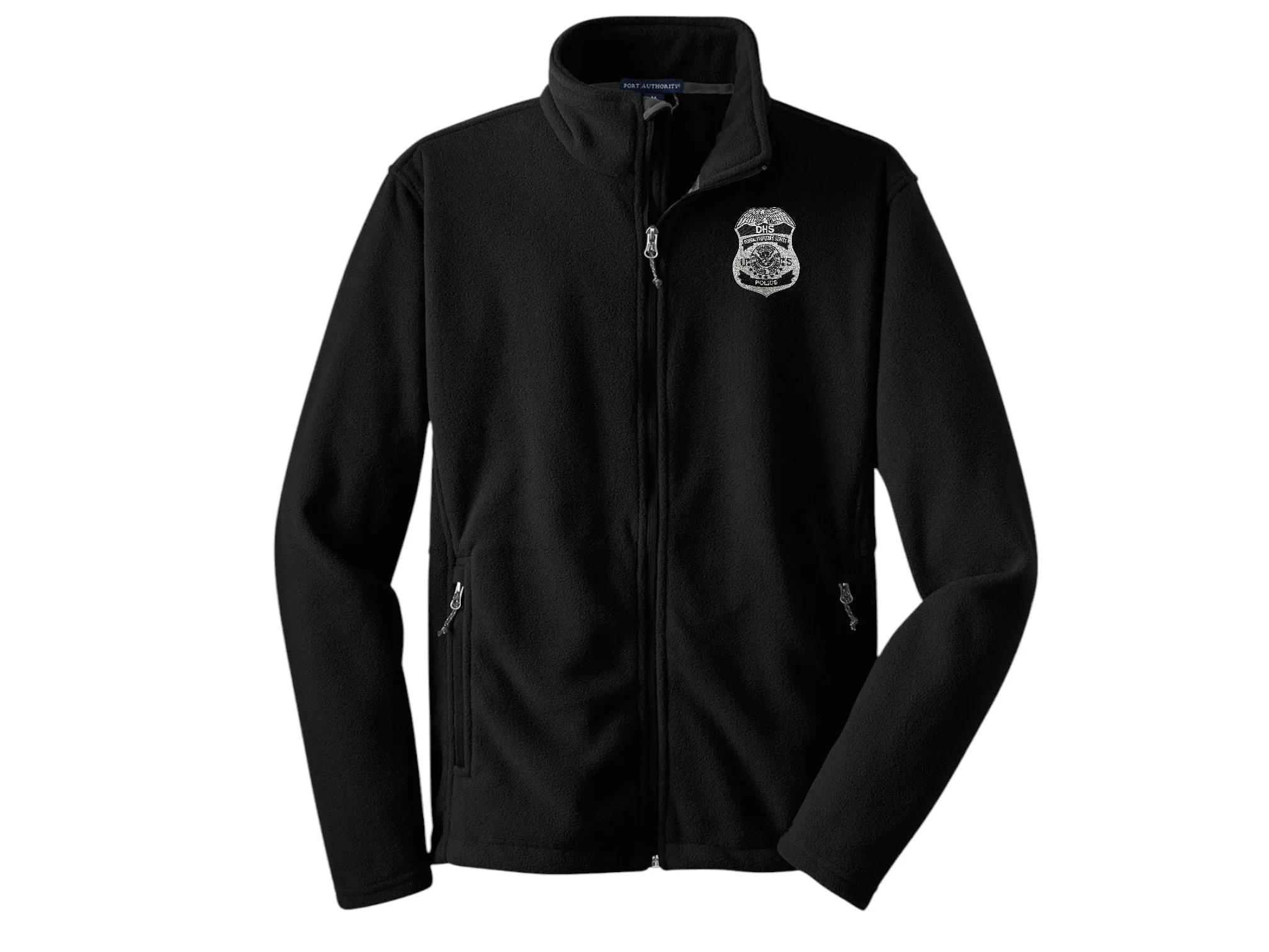 MEN'S DHS FPS BADGE FLEECE FULL ZIP JACKET-F217 - Image 5