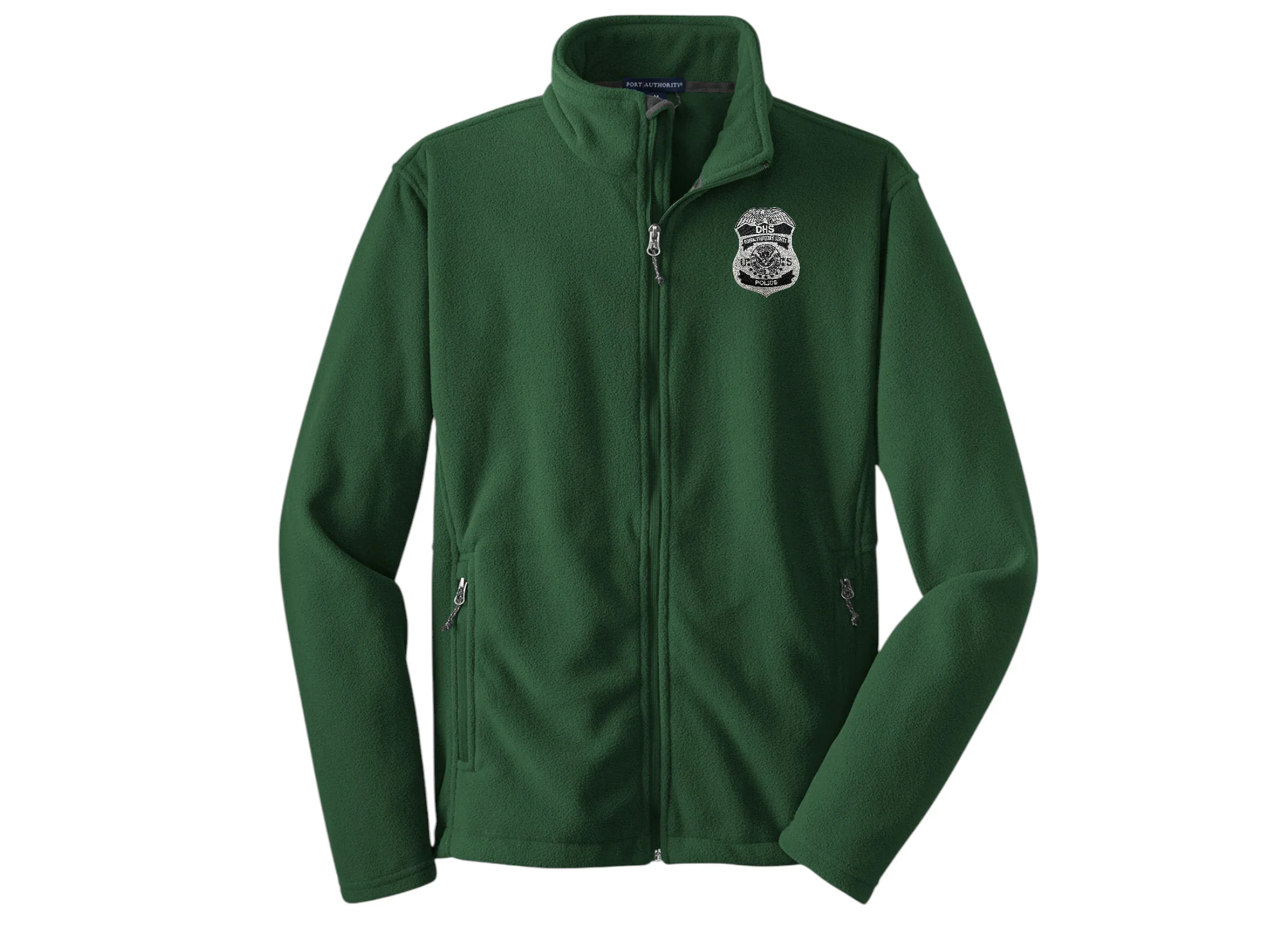 MEN'S DHS FPS BADGE FLEECE FULL ZIP JACKET-F217 - Image 8