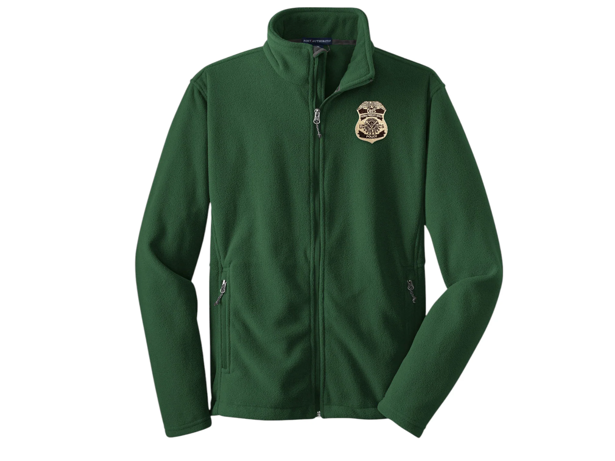 MEN'S DHS FPS BADGE FLEECE FULL ZIP JACKET-F217 - Image 9