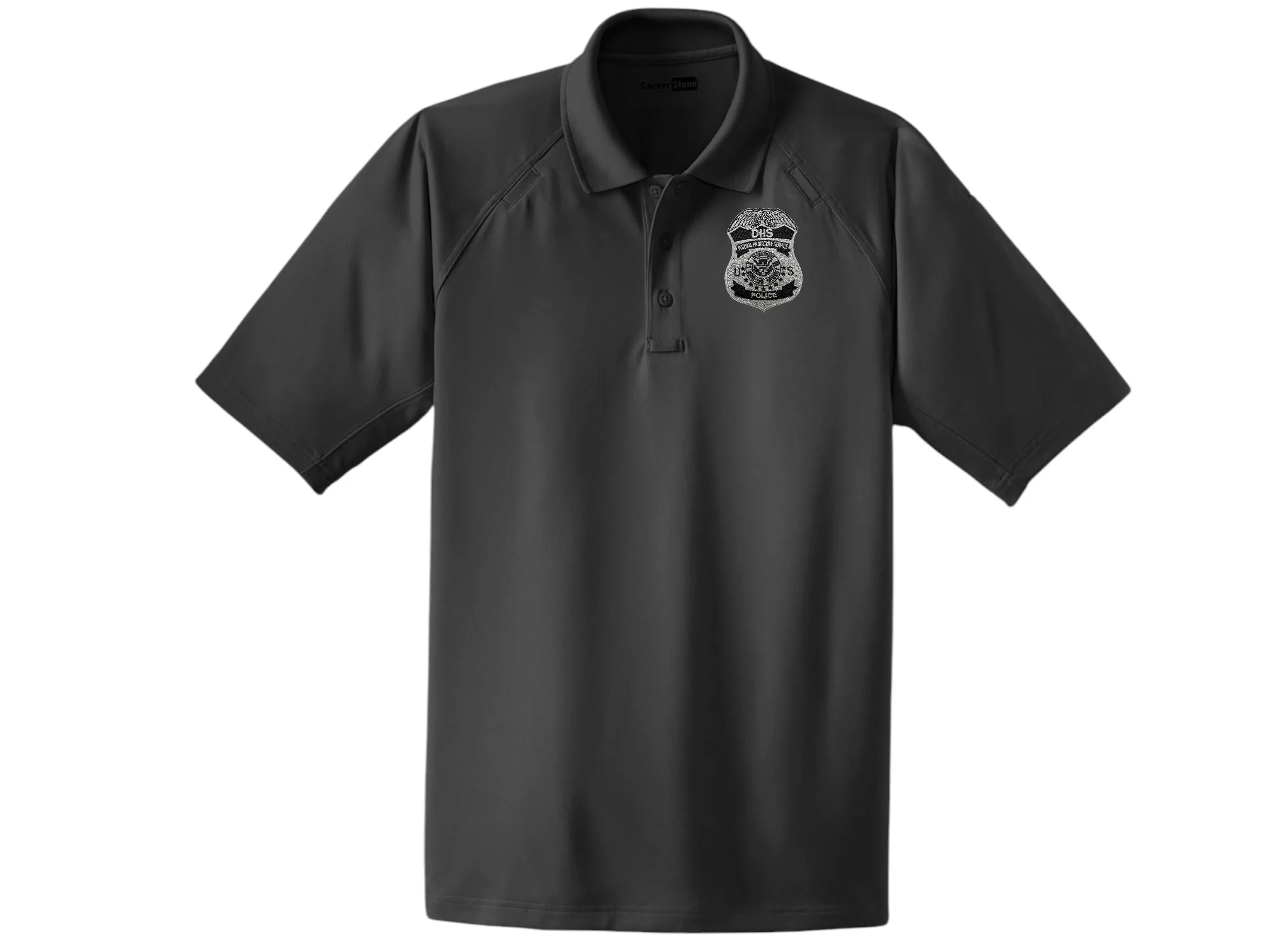 MEN'S DHS FPS BADGE POLO-CS410 - Image 11
