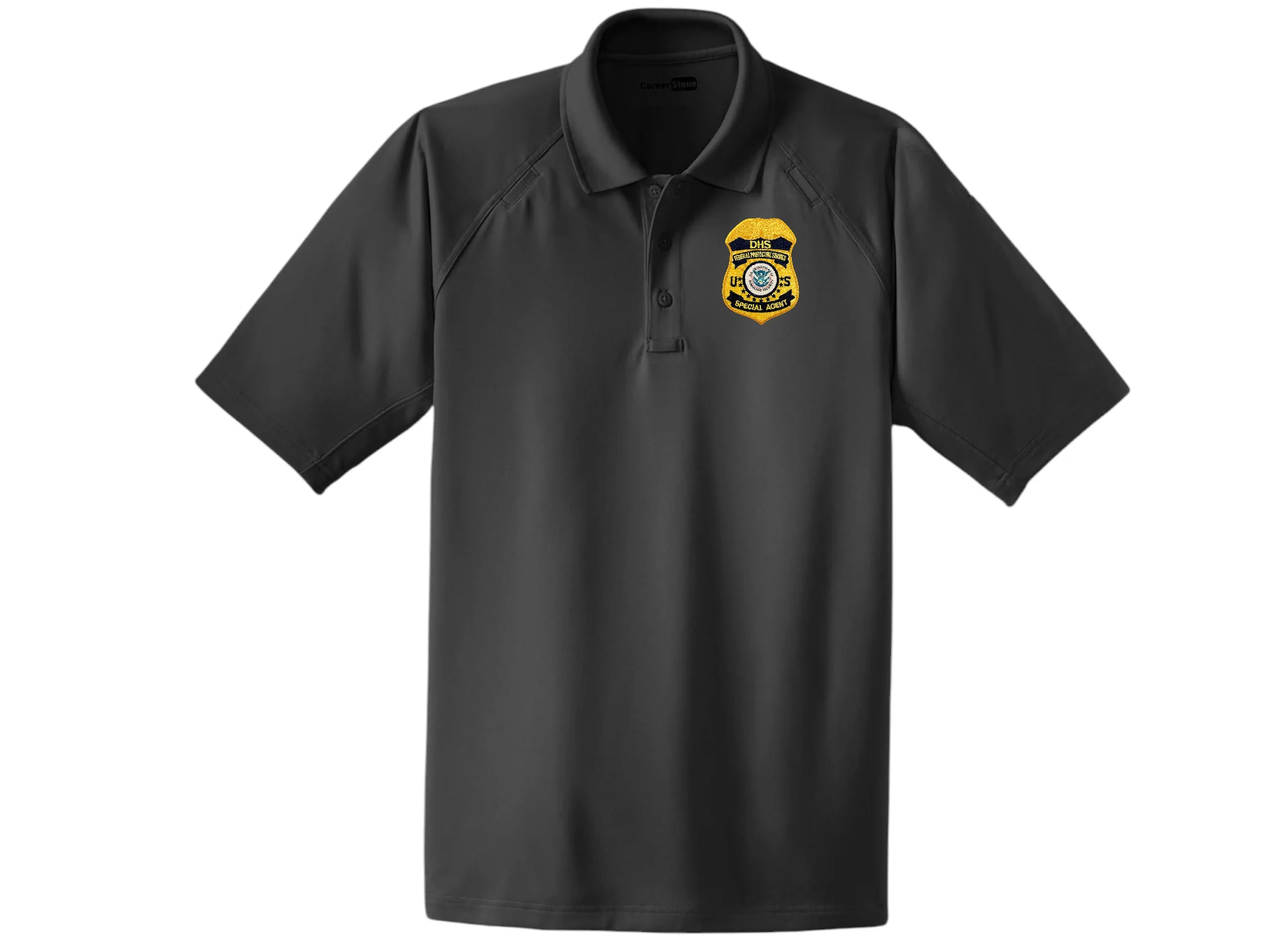 MEN'S DHS FPS BADGE POLO-CS410 - Image 22