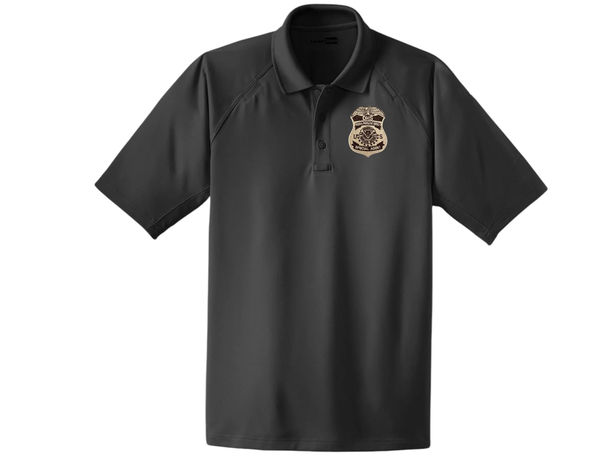MEN'S DHS FPS BADGE POLO-CS410 - Image 24