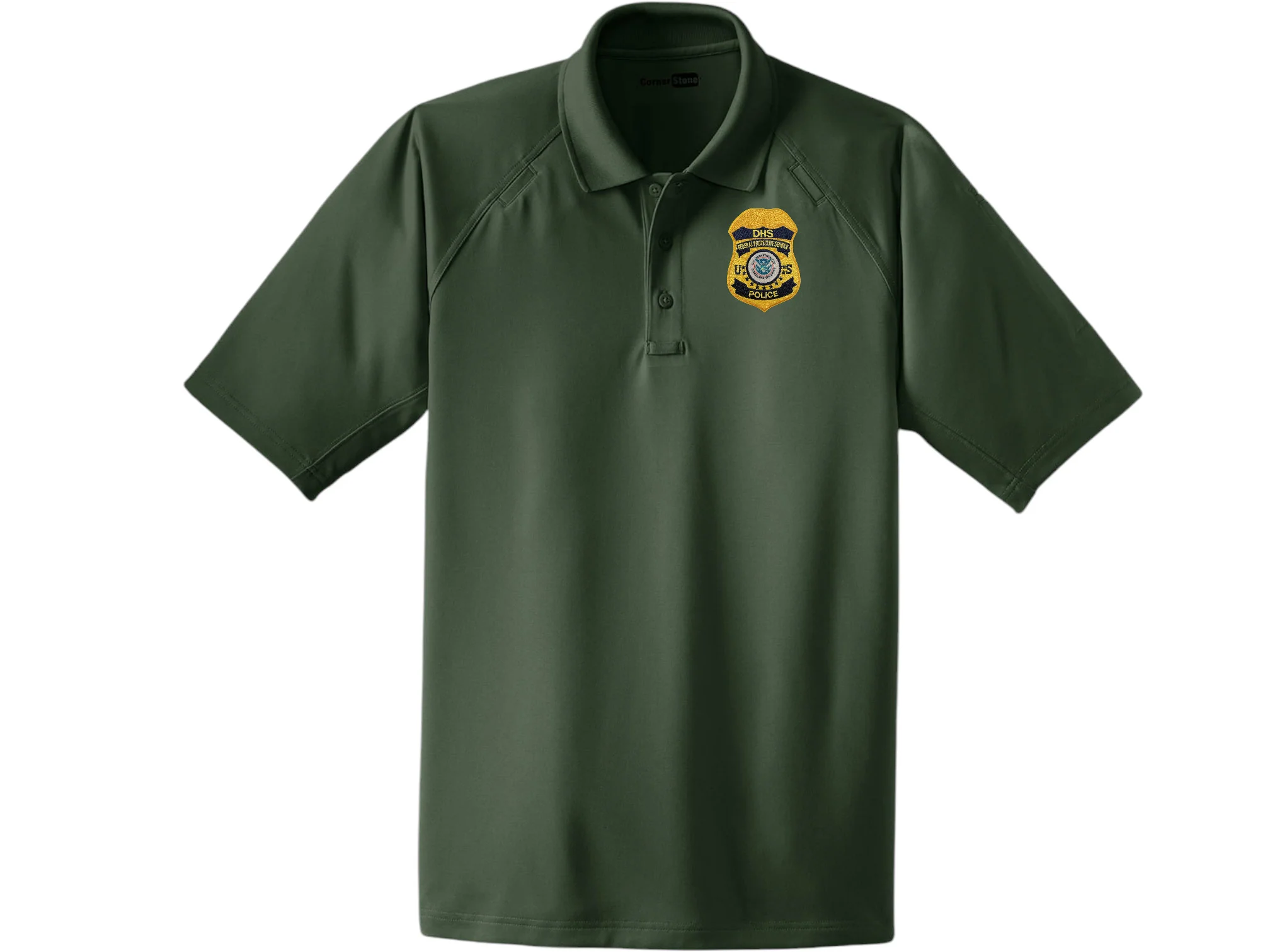 MEN'S DHS FPS BADGE POLO-CS410 - Image 7