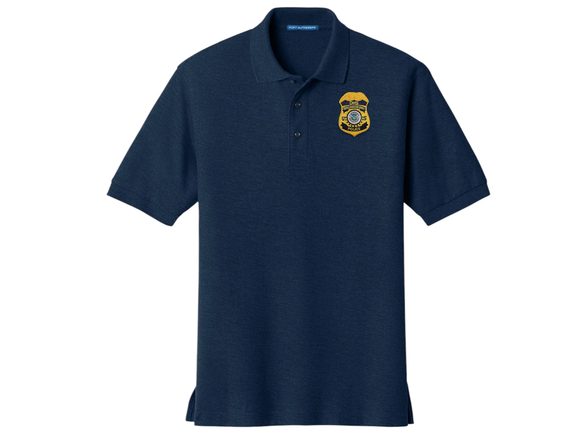 MEN'S DHS FPS BADGE PORT AUTHORITY POLO - K500