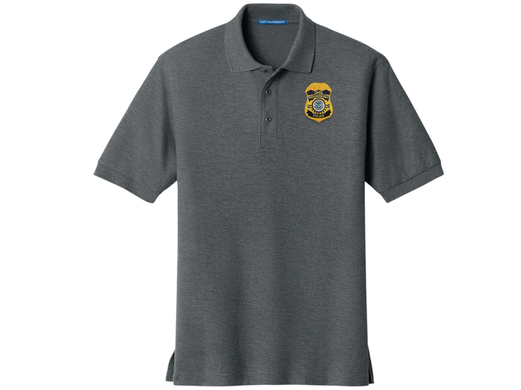 MEN'S DHS FPS BADGE PORT AUTHORITY POLO - K500 - Image 10