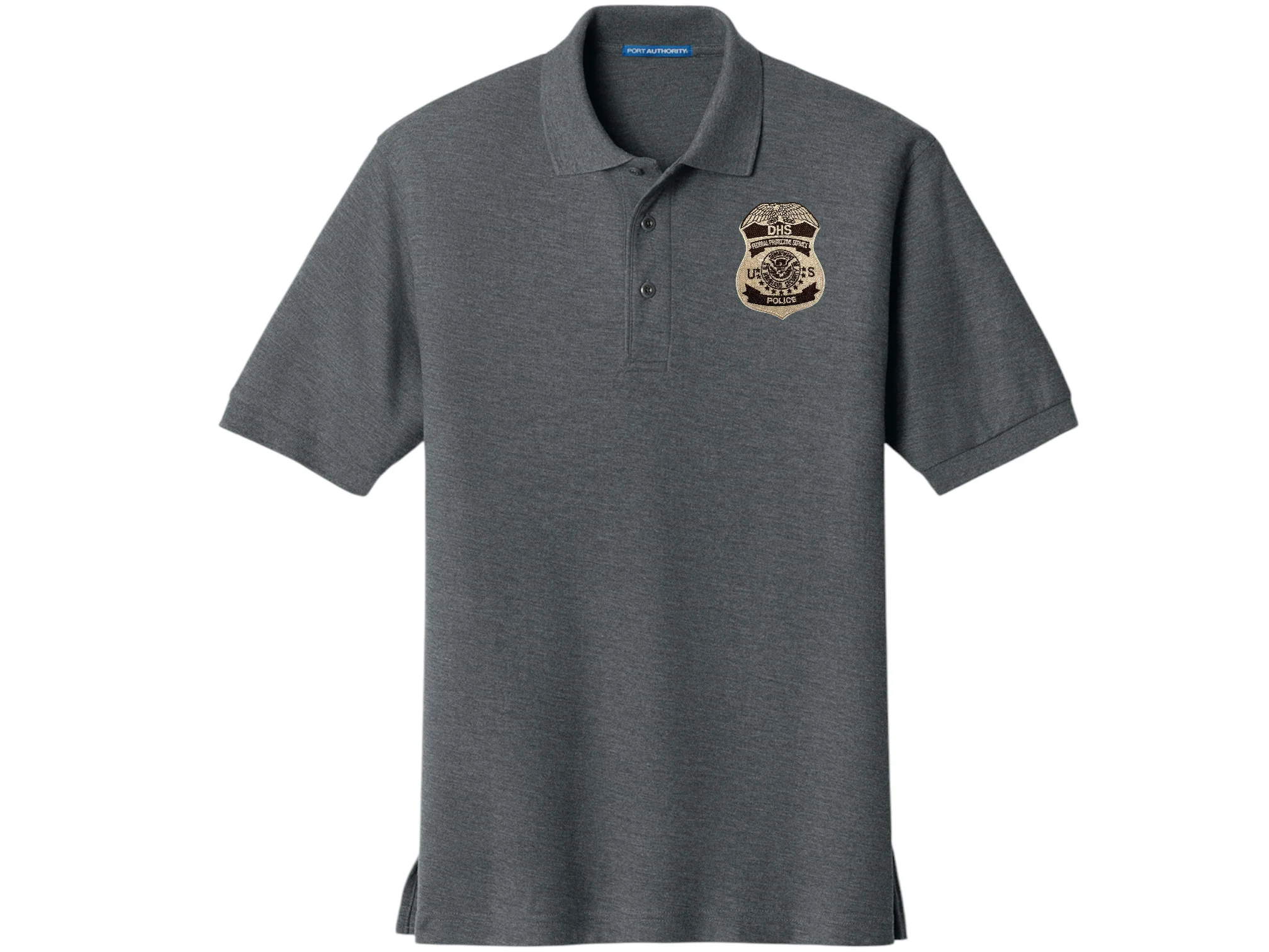 MEN'S DHS FPS BADGE PORT AUTHORITY POLO - K500 - Image 12