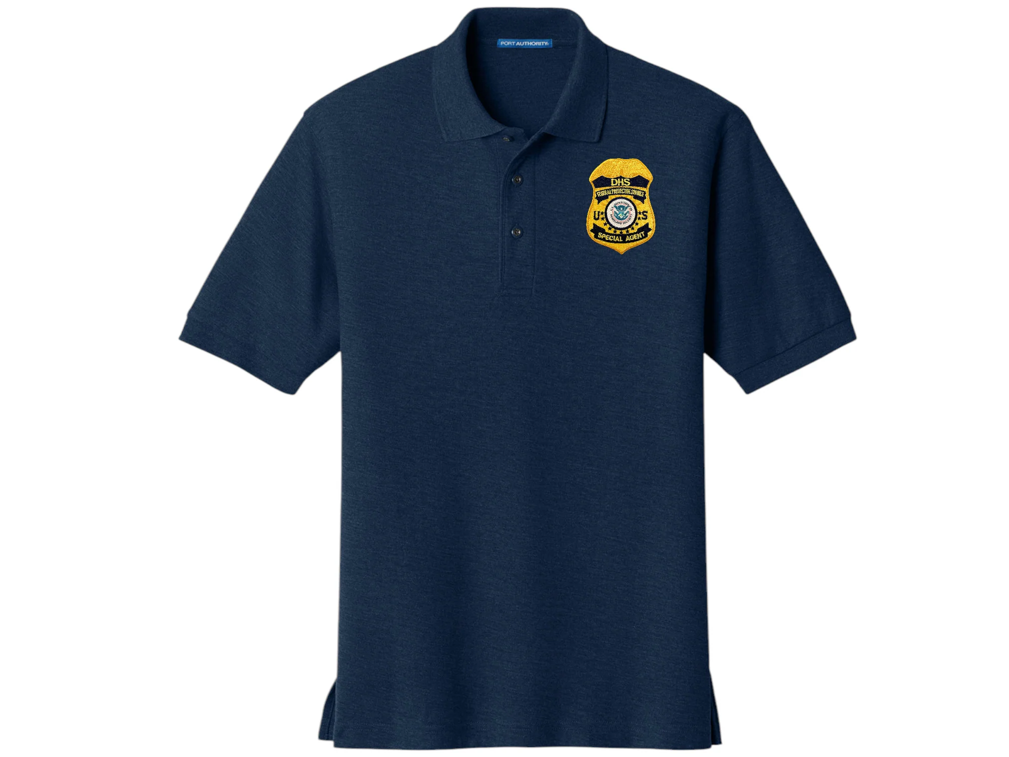 MEN'S DHS FPS BADGE PORT AUTHORITY POLO - K500 - Image 13