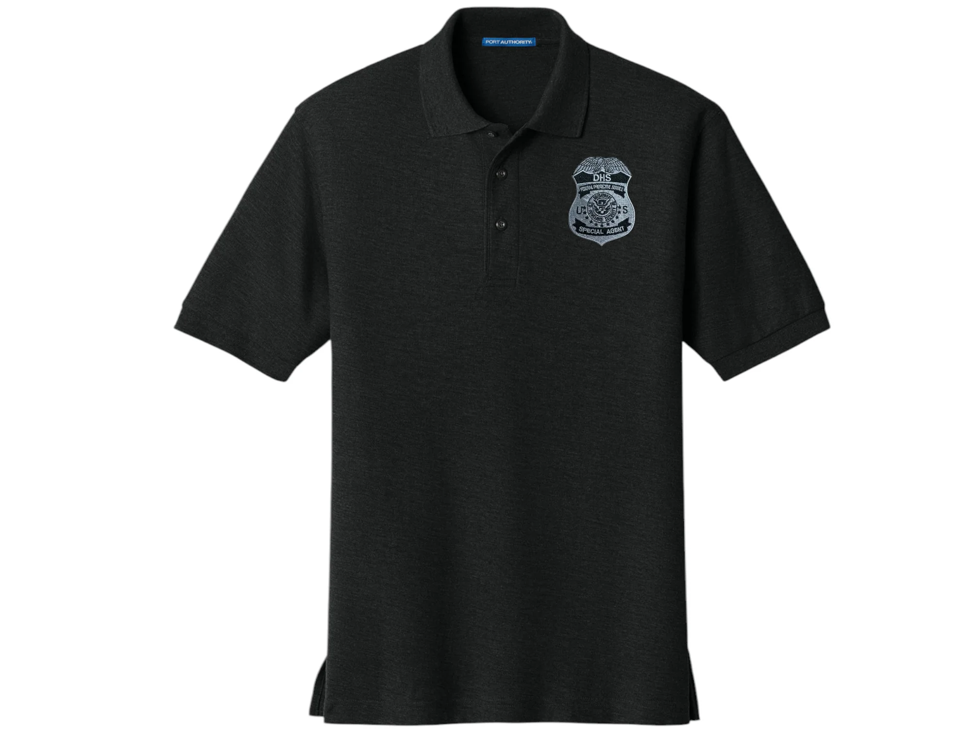 MEN'S DHS FPS BADGE PORT AUTHORITY POLO - K500 - Image 17